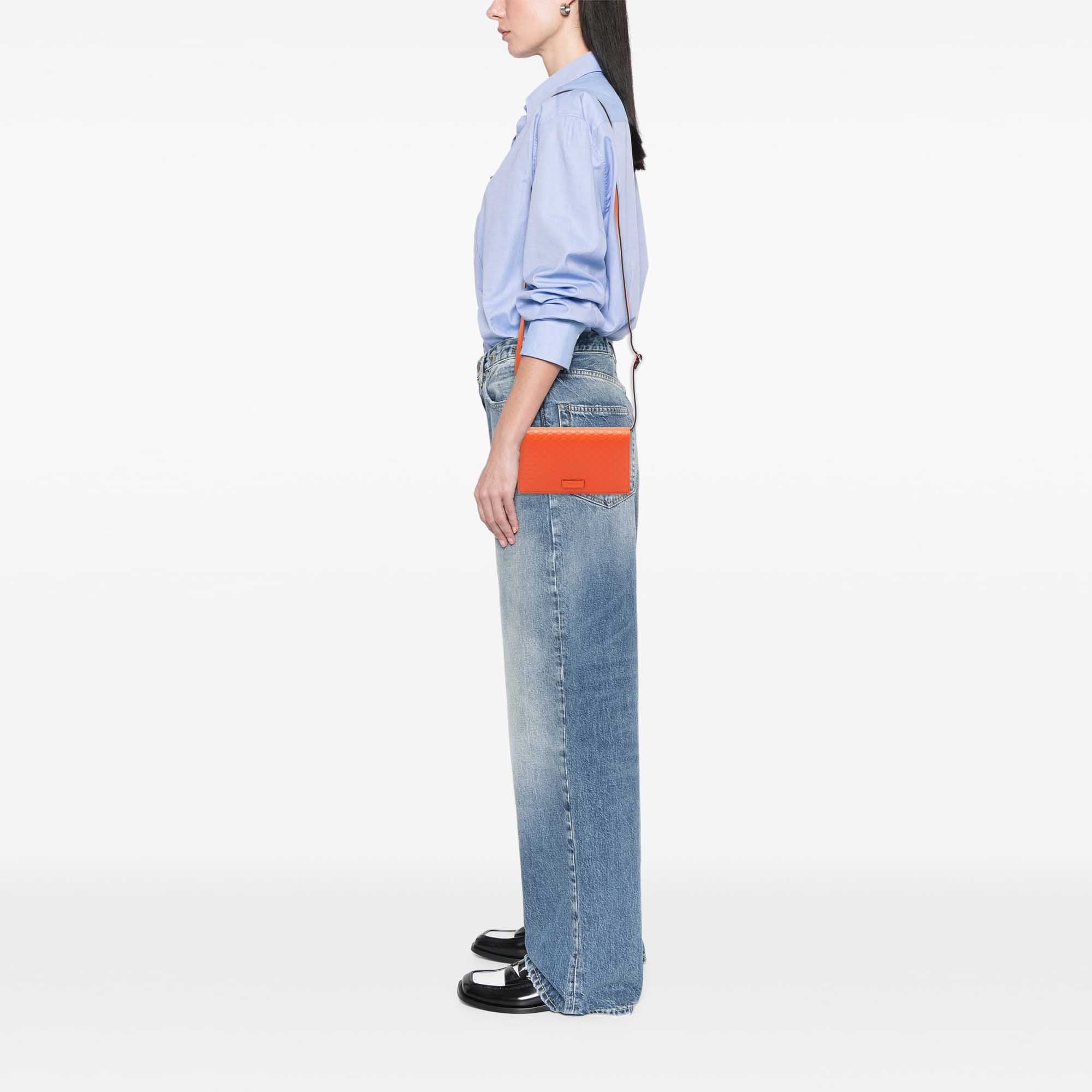 Gucci Microguccissima Wallet on Strap Size ONE SIZE - 8 Thumbnail
