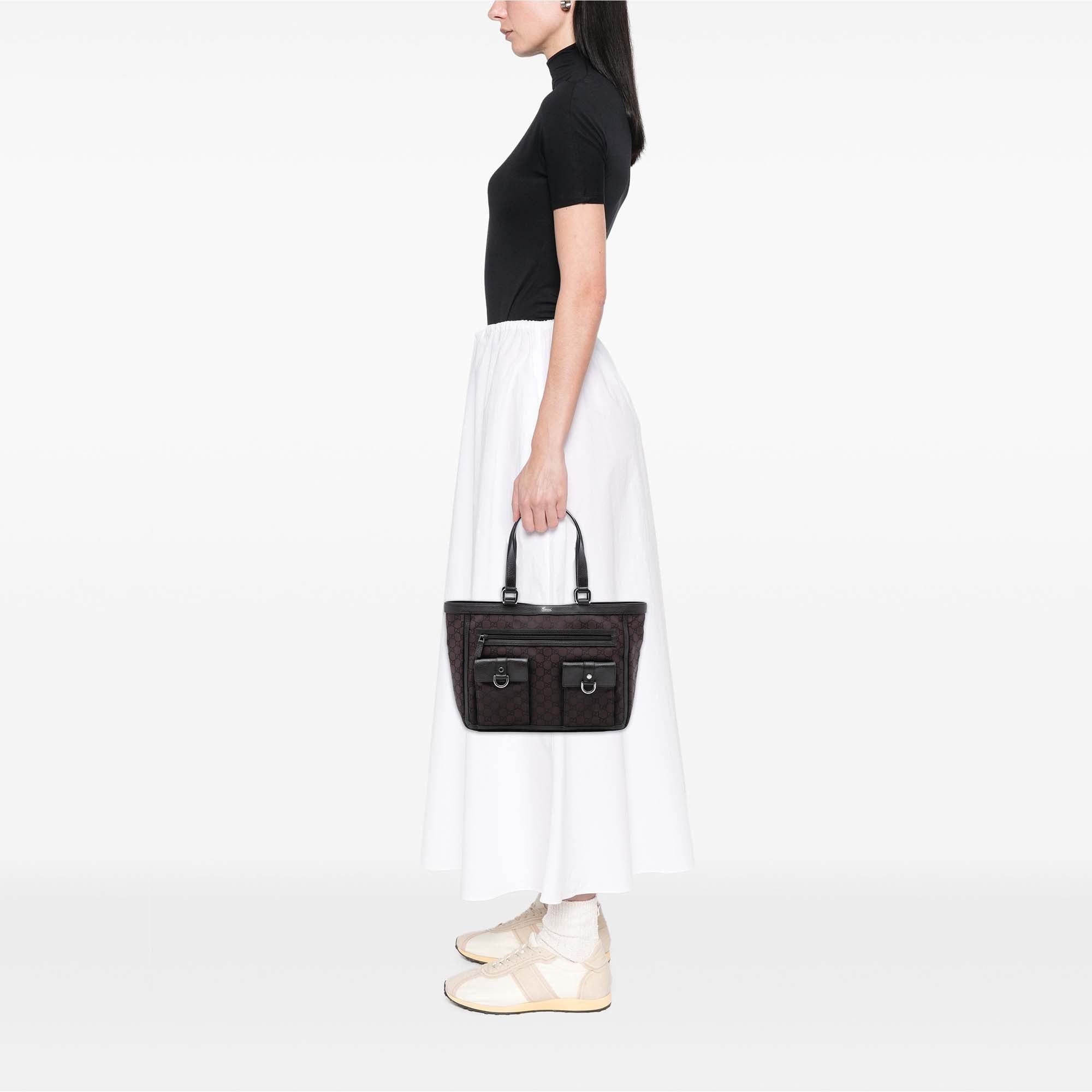 Gucci GG Nylon Abbey D Ring Pocket Tote Size ONE SIZE - 7 Thumbnail