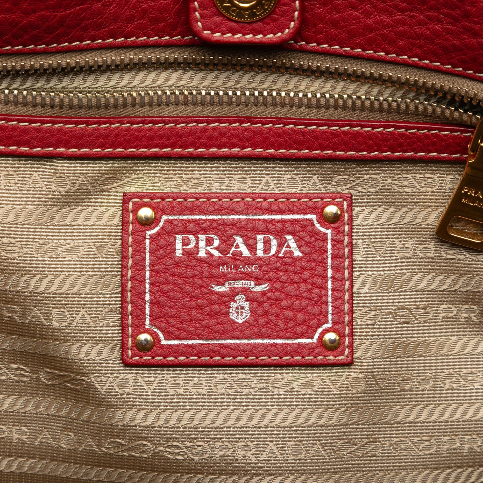 Prada VItello Daino Double Pocket Tote Size ONE SIZE - 5 Thumbnail