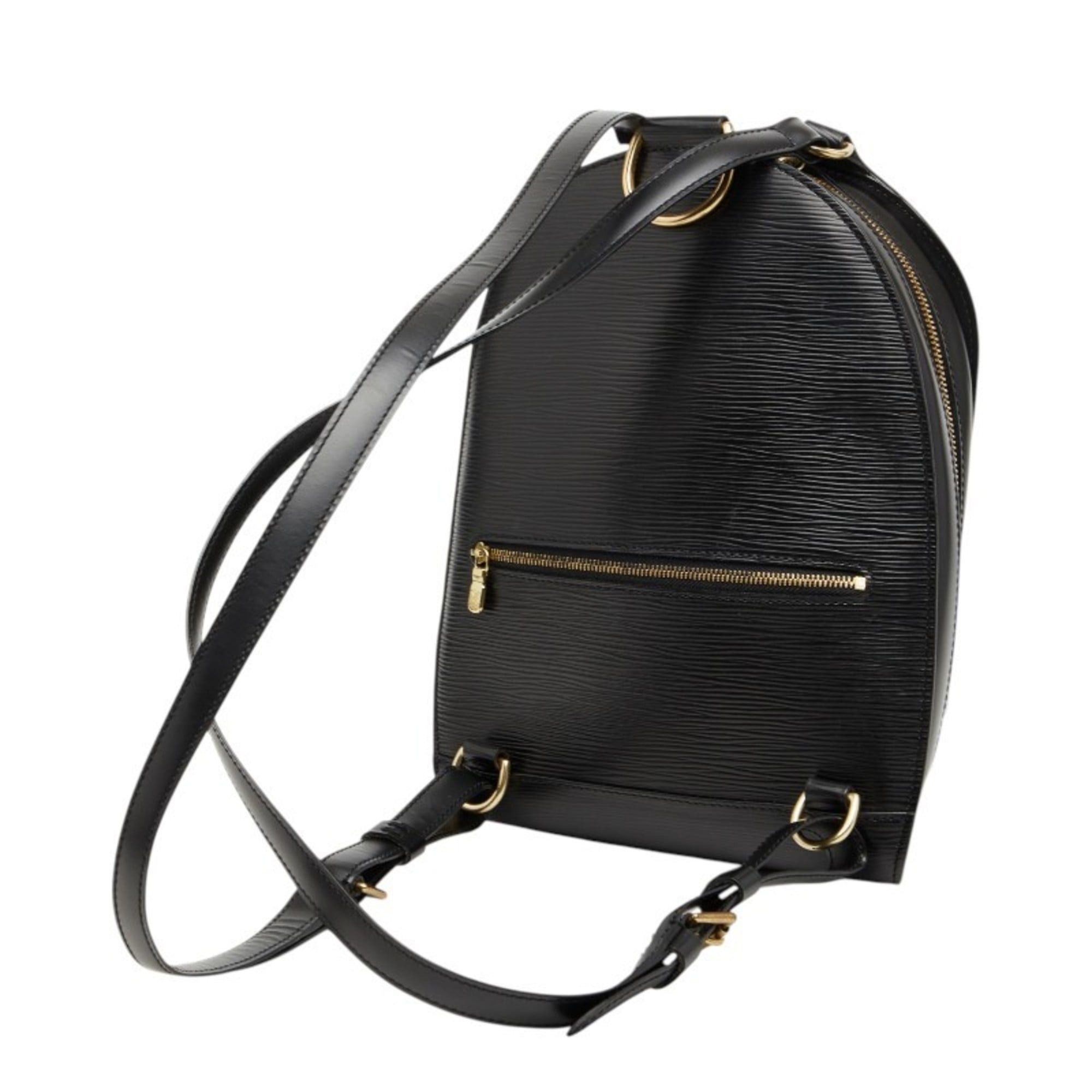 Louis Vuitton Louis Vuitton Epi Mabillon Backpack M52232 Noir Black Leather Women's LOUIS VUITTON Size ONE SIZE - 2 Thumbnail