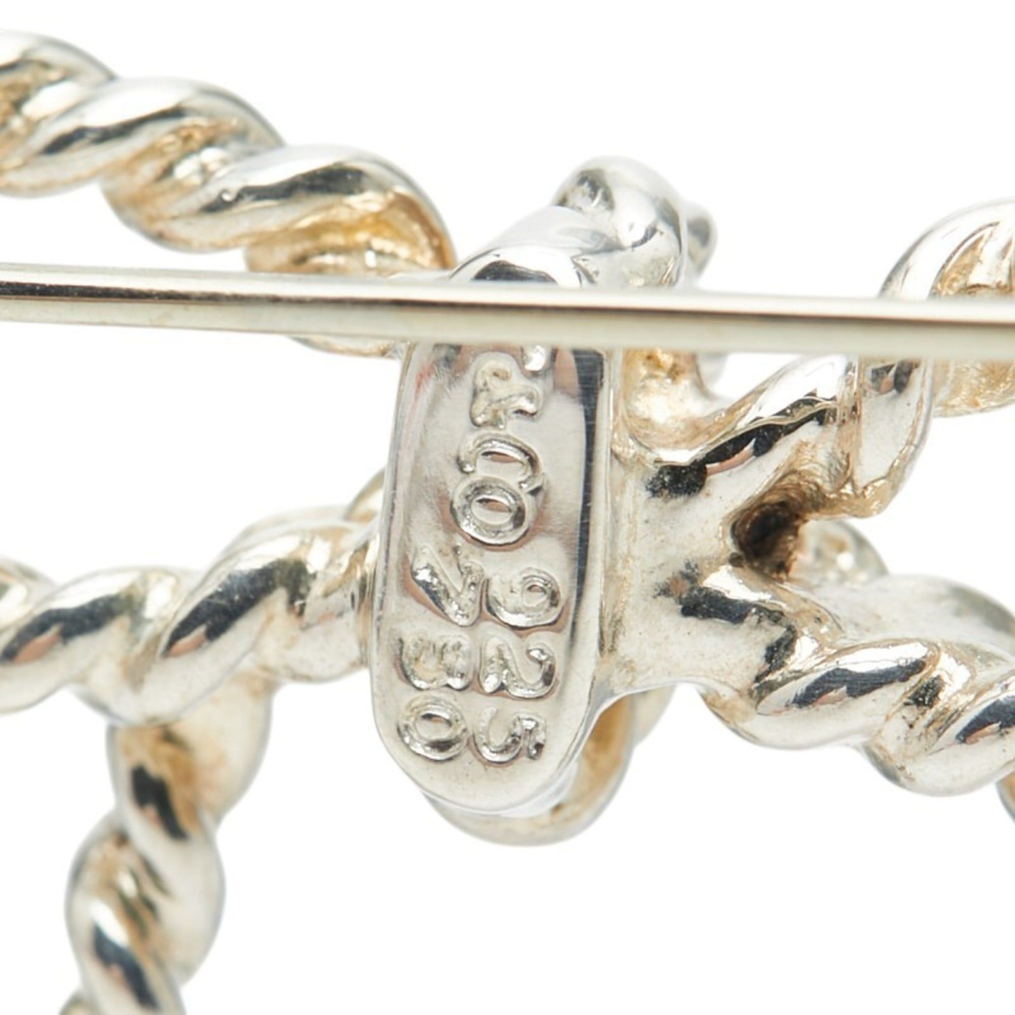 Tiffany & Co. Tiffany & Co. Twist Ribbon Brooch, Silver and Gold (SV925, 18K Yellow 750) - Women's. Size ONE SIZE - 3 Thumbnail