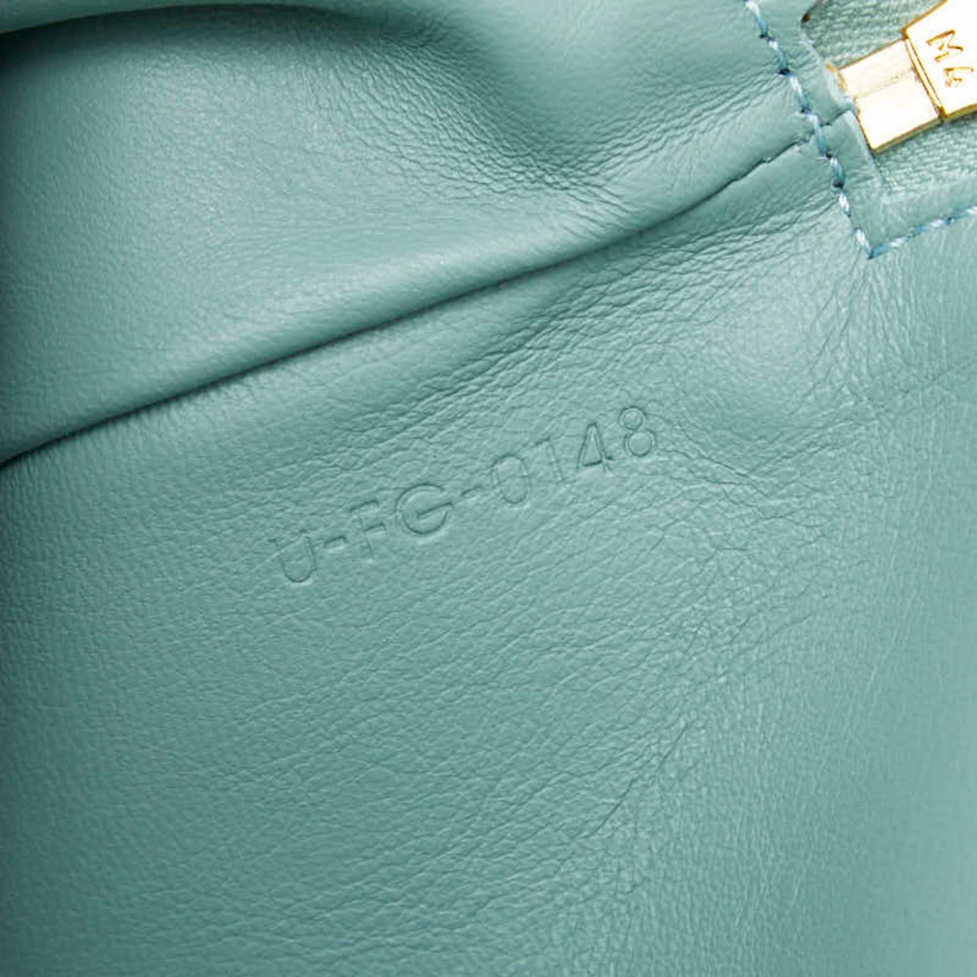Celine Celine Clear Tote Bag and Clutch Set 104003A9Q Celadon Green Lambskin Women's CELINE Size ONE SIZE - 10 Thumbnail