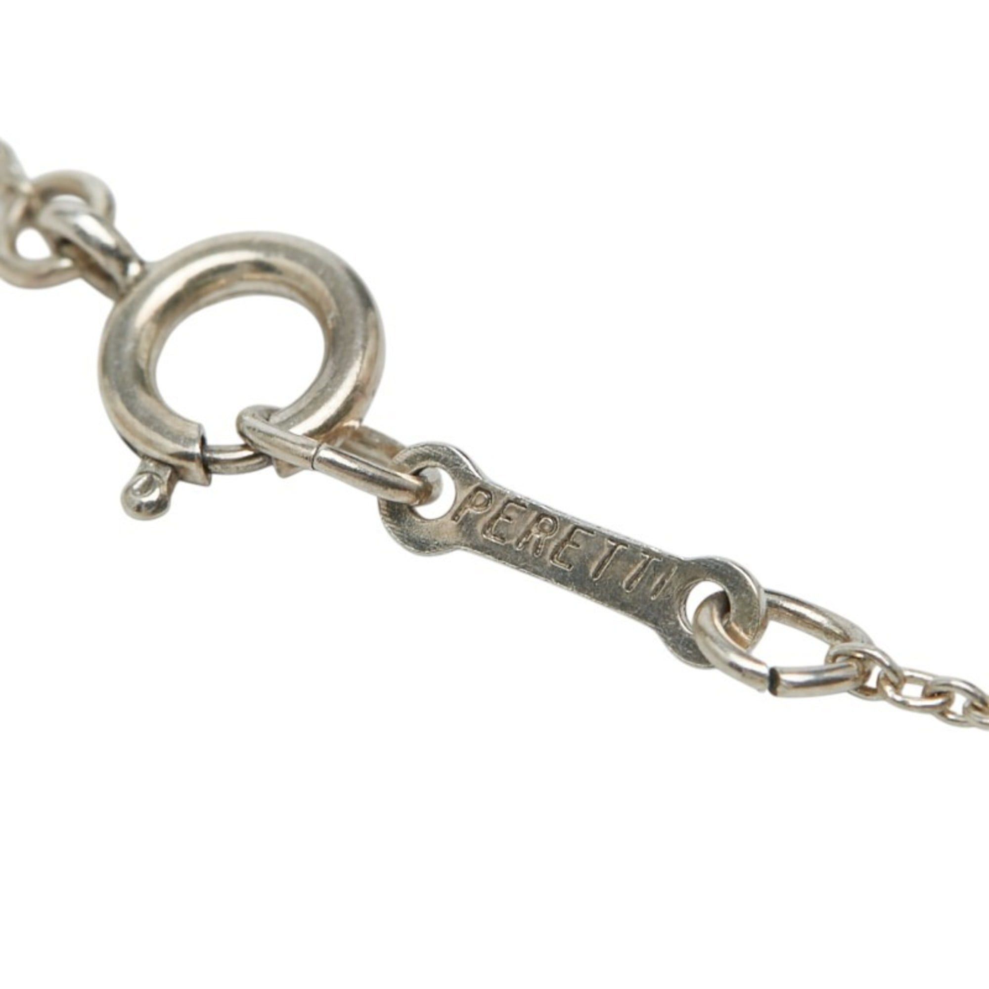 Tiffany & Co. Tiffany & Co. Elsa Peretti Full Heart Vintage Chain Pendant Necklace, Sterling Silver (SV925), Women's. Size ONE SIZE - 6 Thumbnail