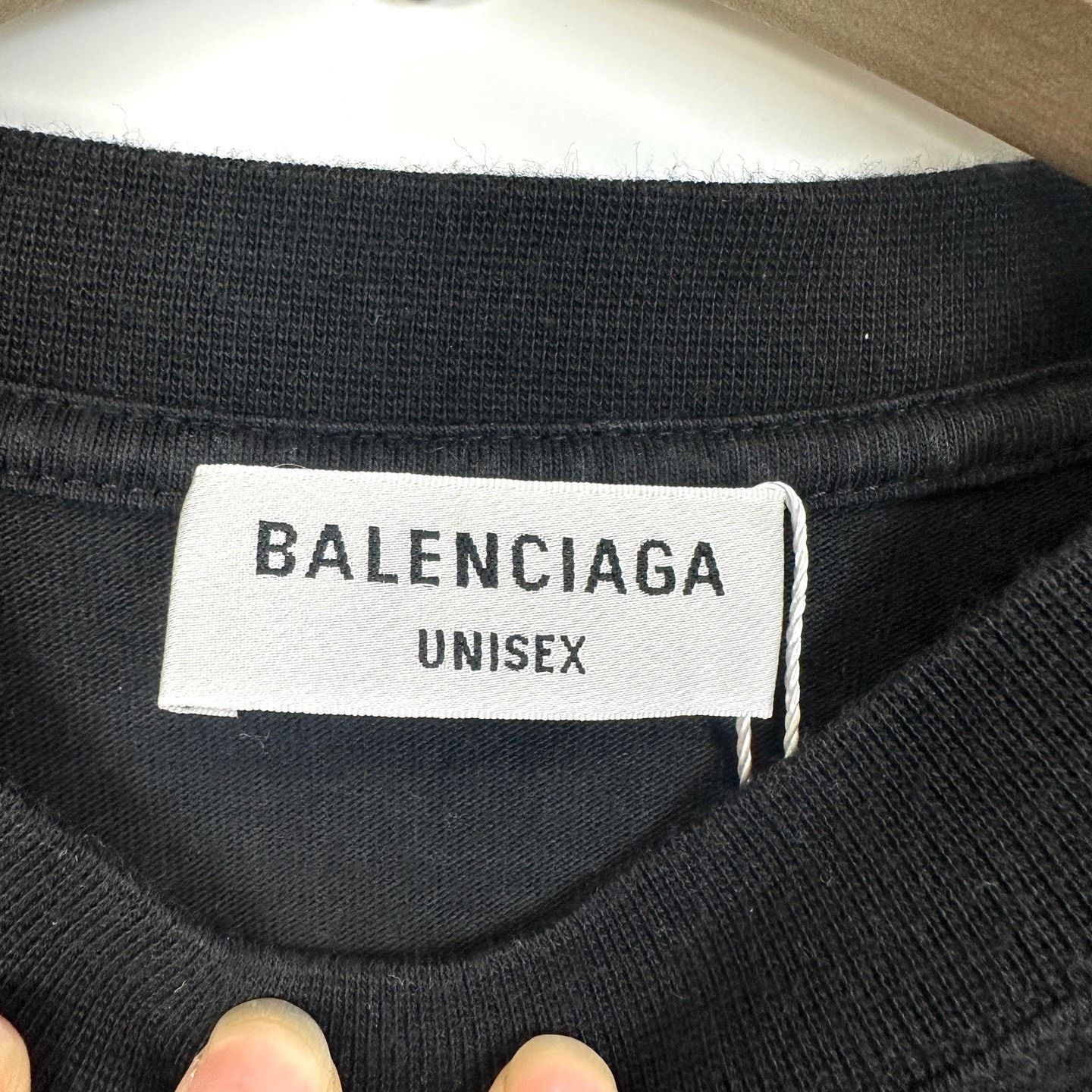 Balenciaga Balenciaga Rhinestone Double B Logo T-shirt Size XXS / US 00 / IT 34 - 4 Thumbnail