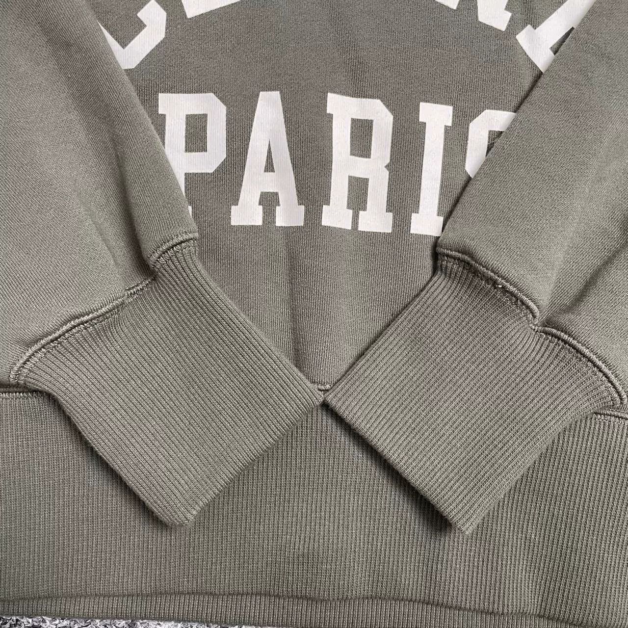 Celine Celine Khaki Green Letter Sweatshirt Size M / US 6-8 / IT 42-44 - 4 Thumbnail