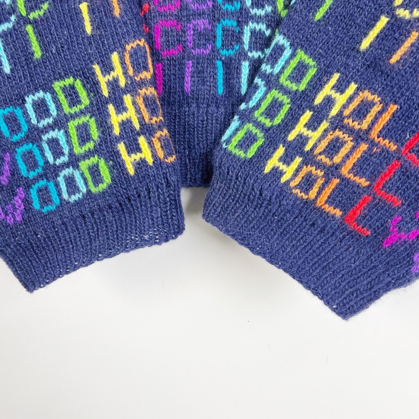 Gucci Gucci Rainbow Neon Wool Sweater Size XS / US 0-2 / IT 36-38 - 6 Thumbnail