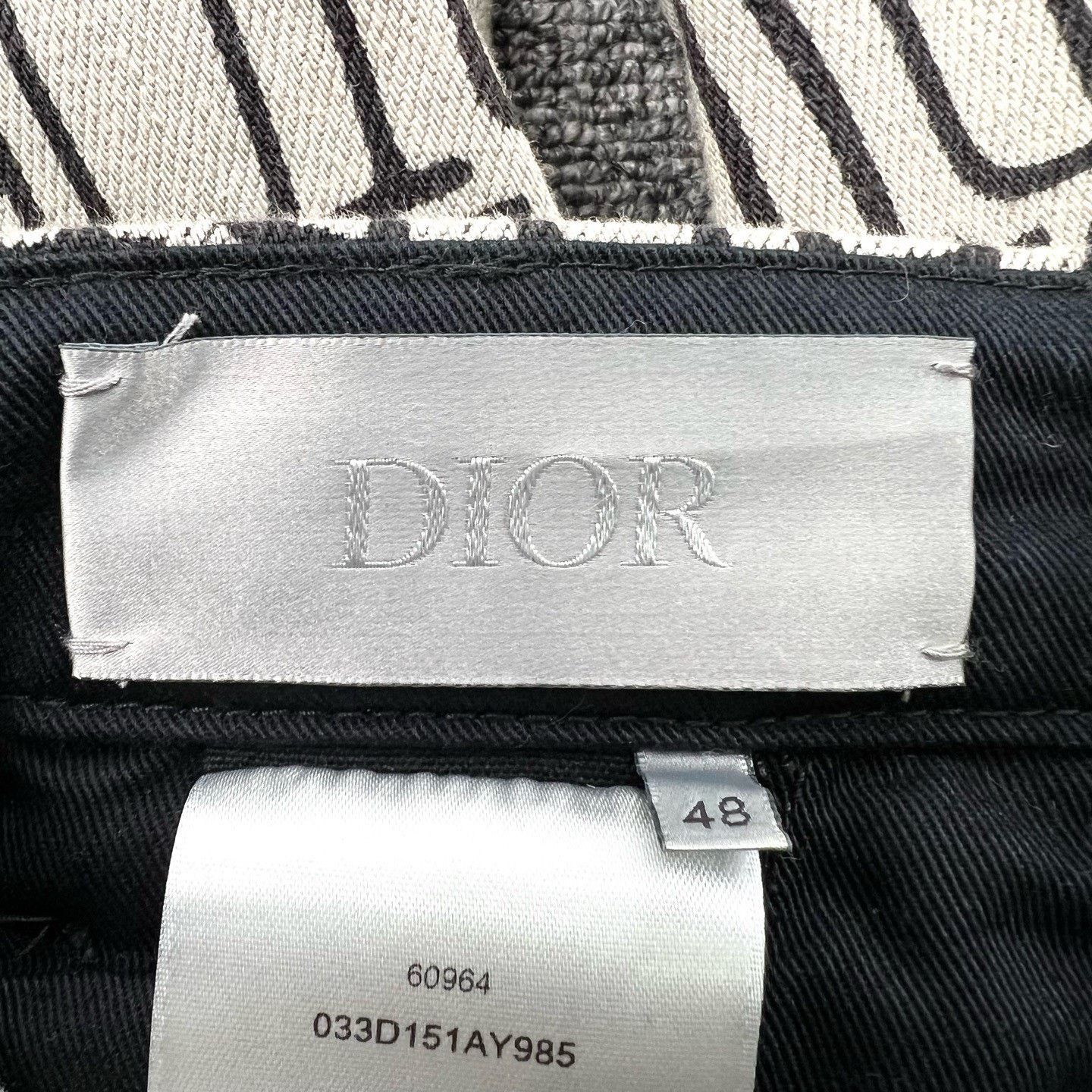 Dior Dior x Stussy All-Over Print Straight Jeans Size US 32 / EU 48 - 6 Thumbnail