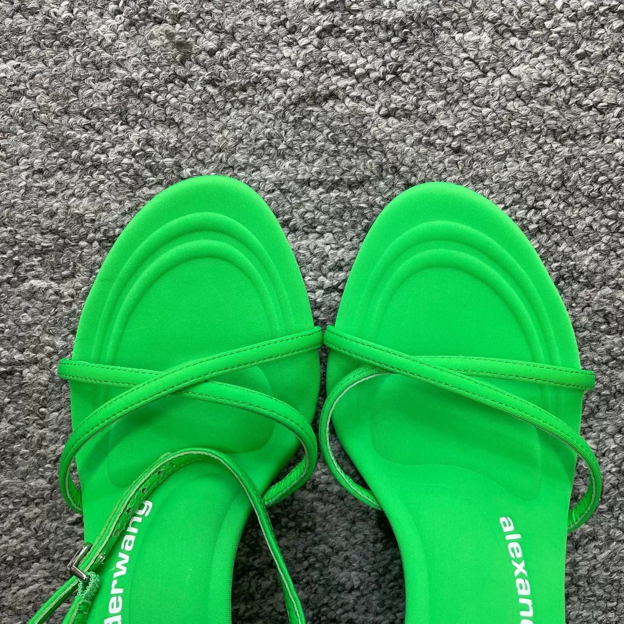 Alexander Wang Alexander Wang Green Buckle High Heels Size US 6 / IT 36 - 3 Thumbnail