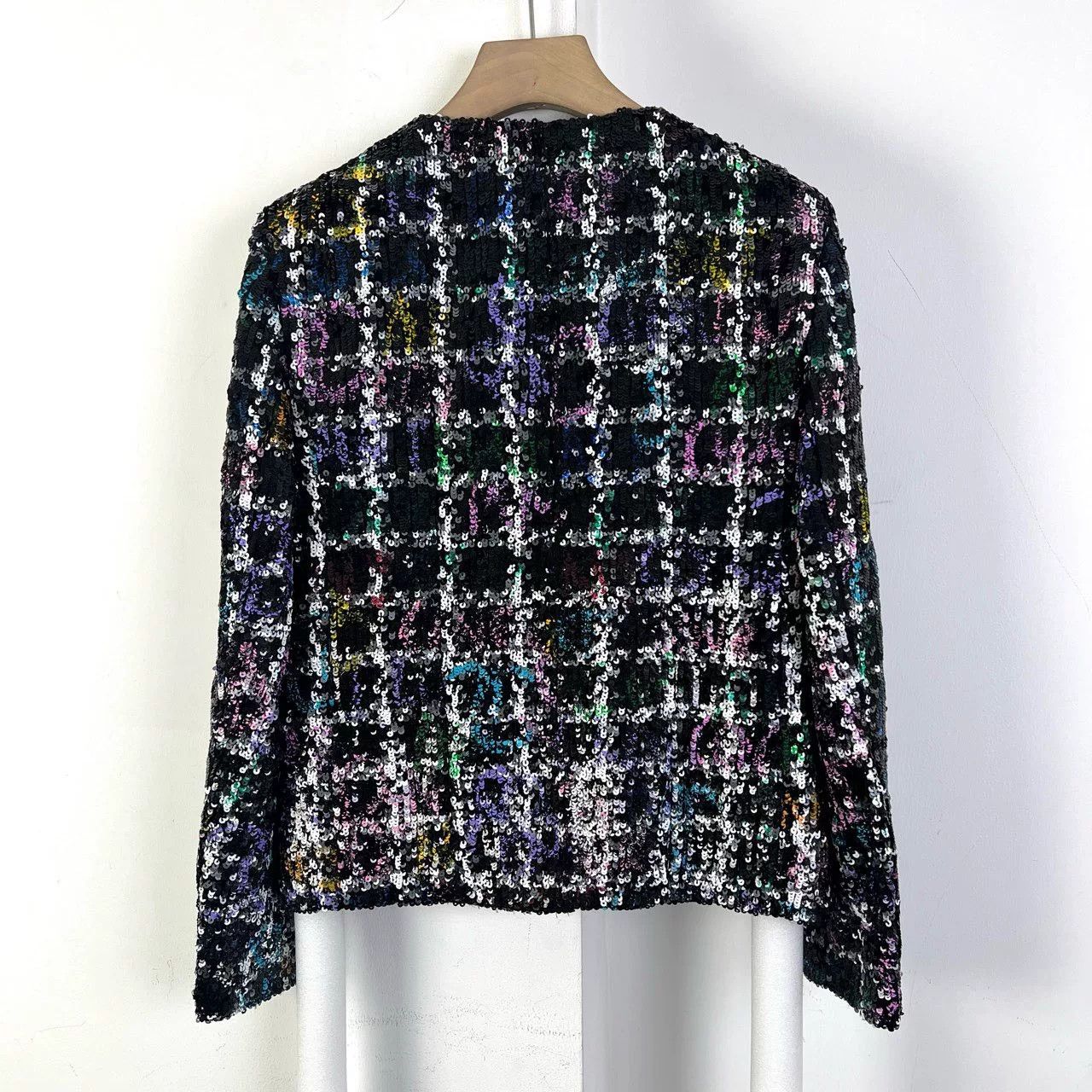 Chanel Chanel 22A Colorful Sequin Tweed Jacket Size XS / US 0-2 / IT 36-38 - 2 Thumbnail