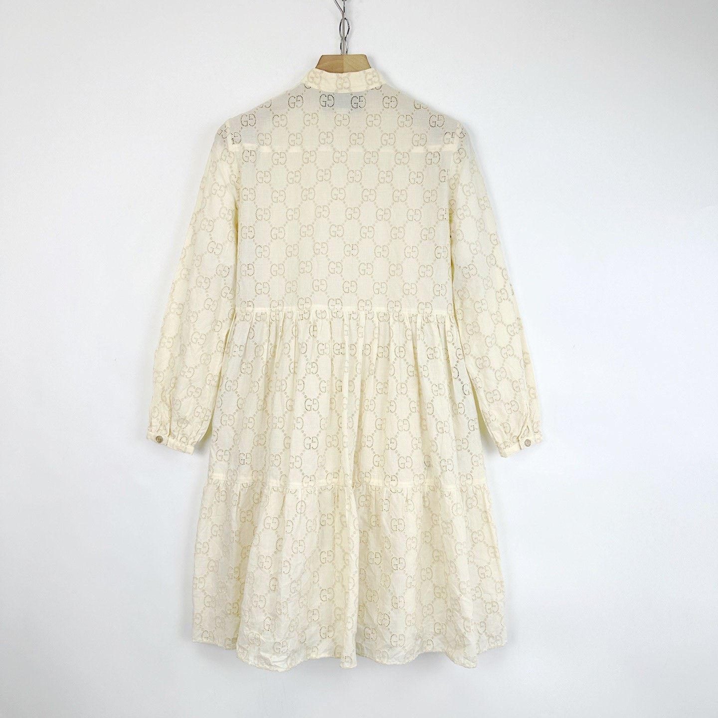 Gucci Gucci Double G Embroidered Brocade Dress Size XS / US 0-2 / IT 36-38 - 2 Thumbnail