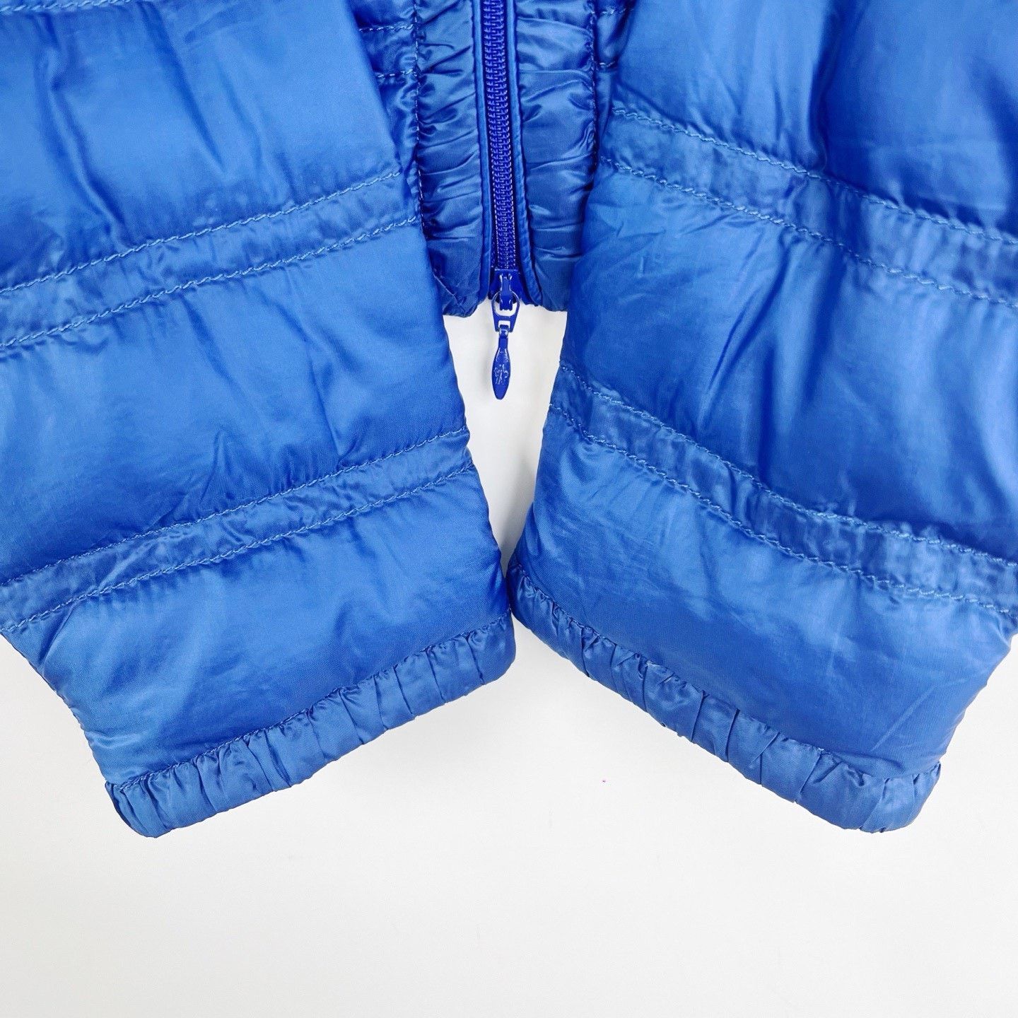 Moncler Moncler Blue Lightweight Short Down Jacket Size XS / US 0-2 / IT 36-38 - 4 Thumbnail