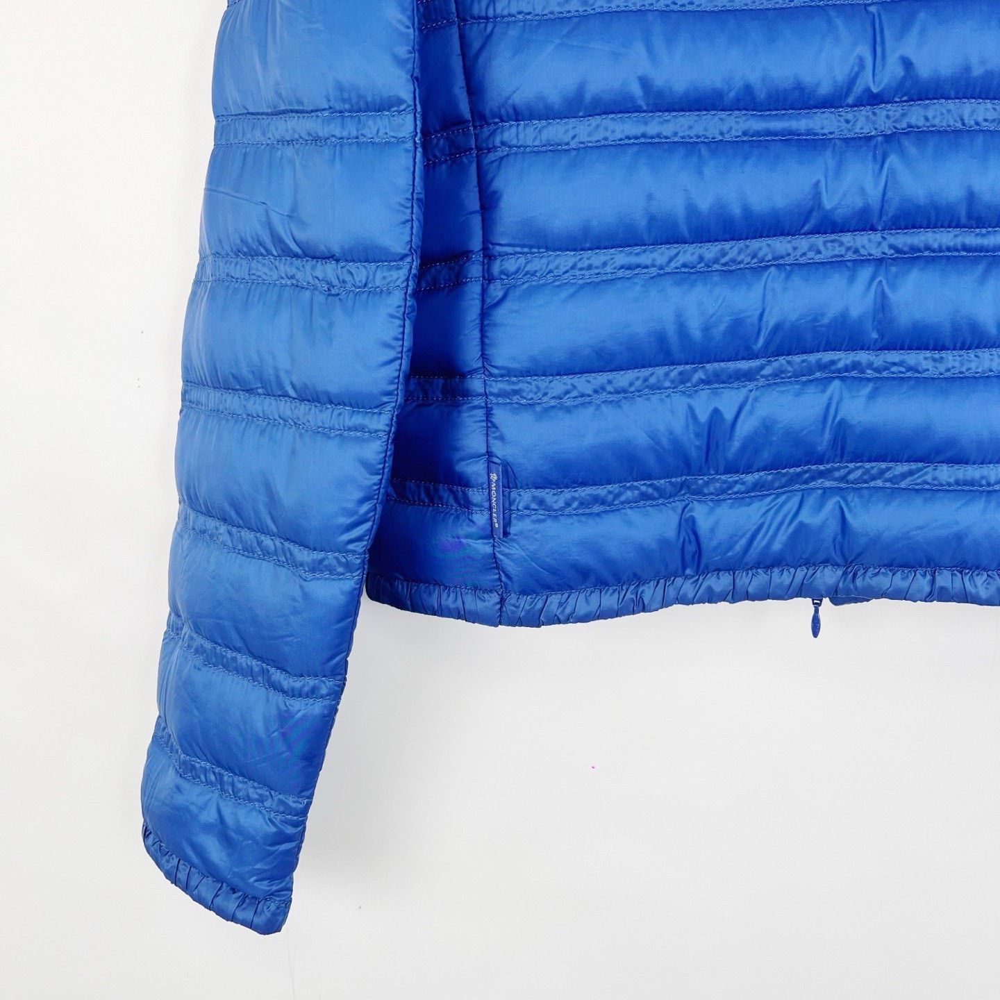 Moncler Moncler Blue Lightweight Short Down Jacket Size XS / US 0-2 / IT 36-38 - 5 Thumbnail