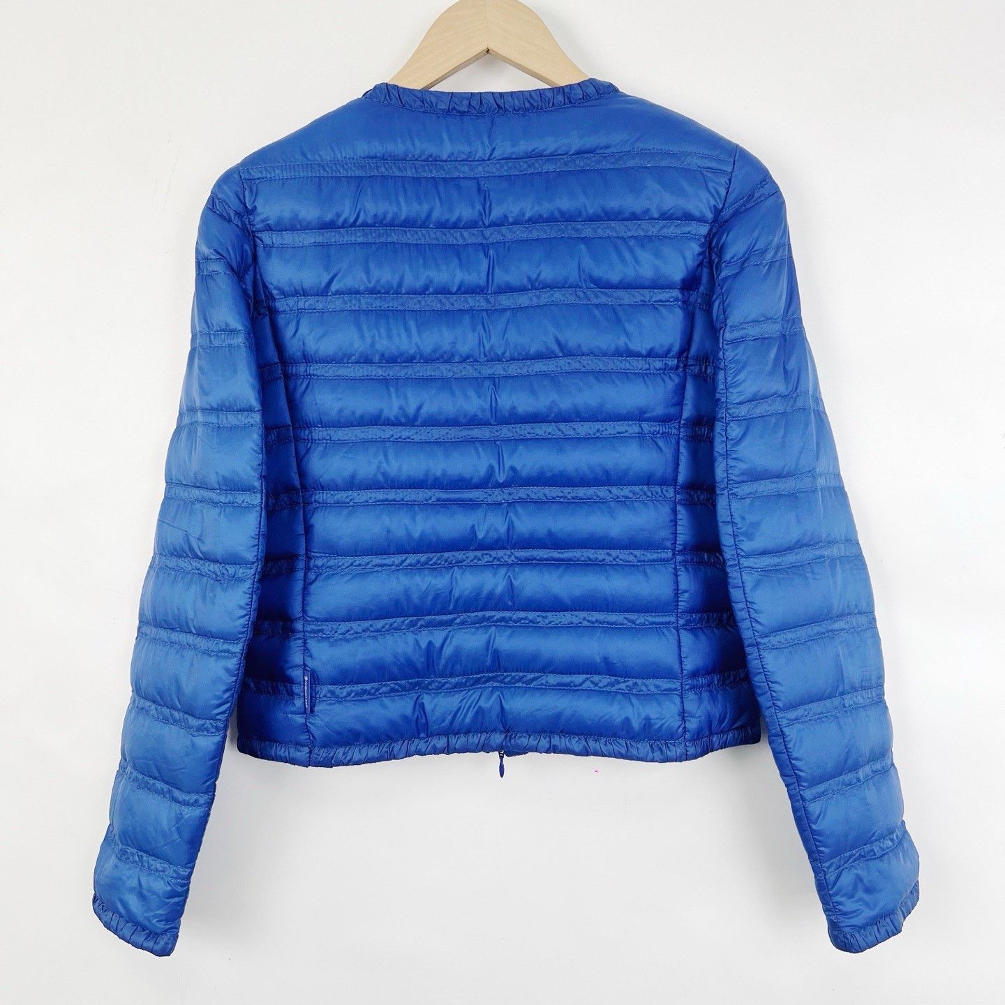 Moncler Moncler Blue Lightweight Short Down Jacket Size XS / US 0-2 / IT 36-38 - 2 Thumbnail