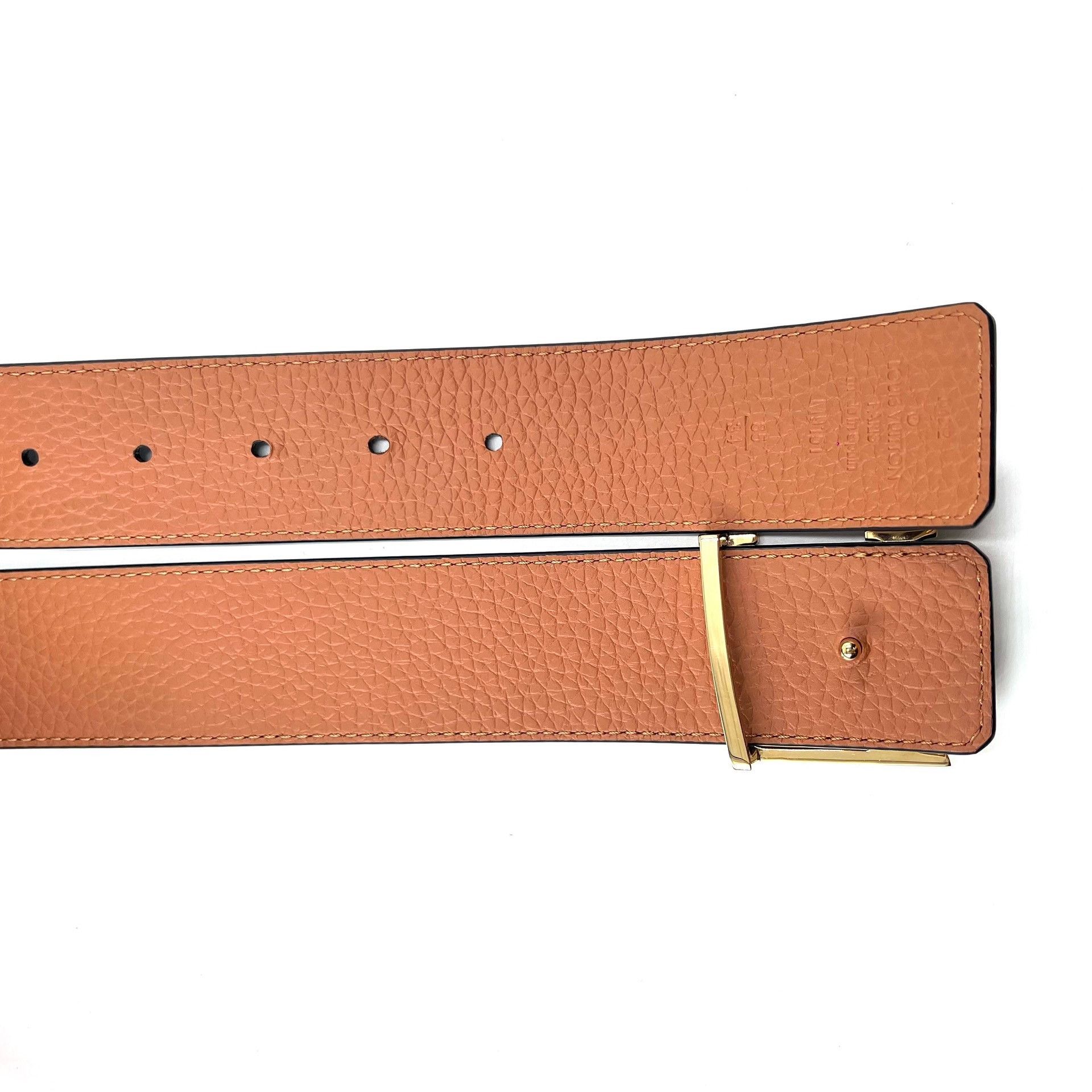 Louis Vuitton Louis Vuitton Men's Black Belt Size ONE SIZE - 7 Thumbnail