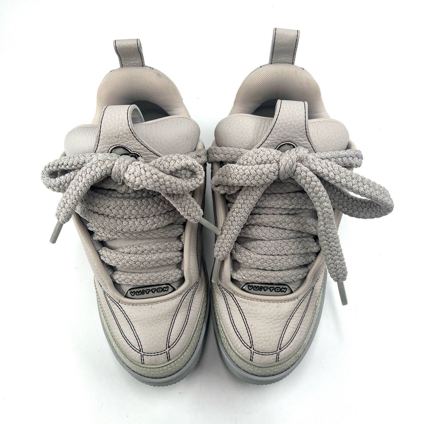 Louis Vuitton Louis Vuitton Skate Gray Sneakers Size US 6.5 / IT 36.5 - 2 Thumbnail