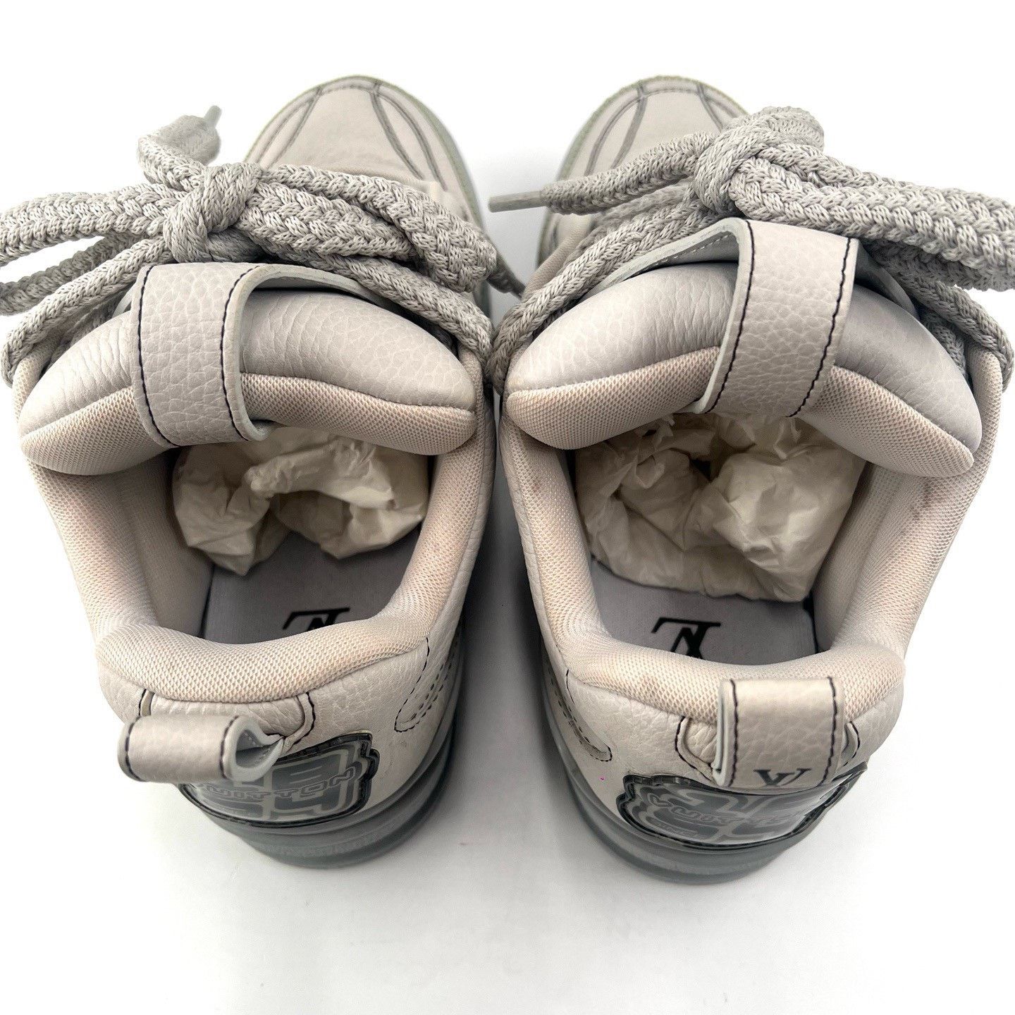 Louis Vuitton Louis Vuitton Skate Gray Sneakers Size US 6.5 / IT 36.5 - 4 Thumbnail