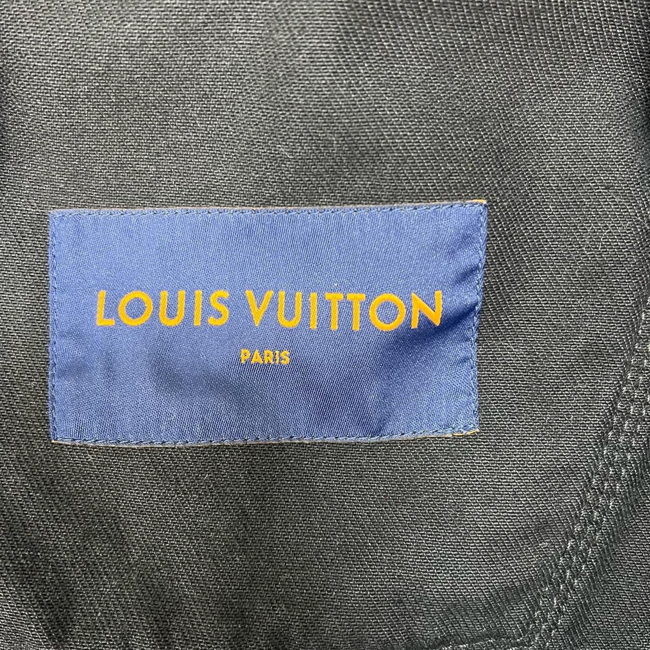 Louis Vuitton Louis Vuitton Woodcut Relief Denim Jacket Size US M / EU 48-50 / 2 - 7 Thumbnail