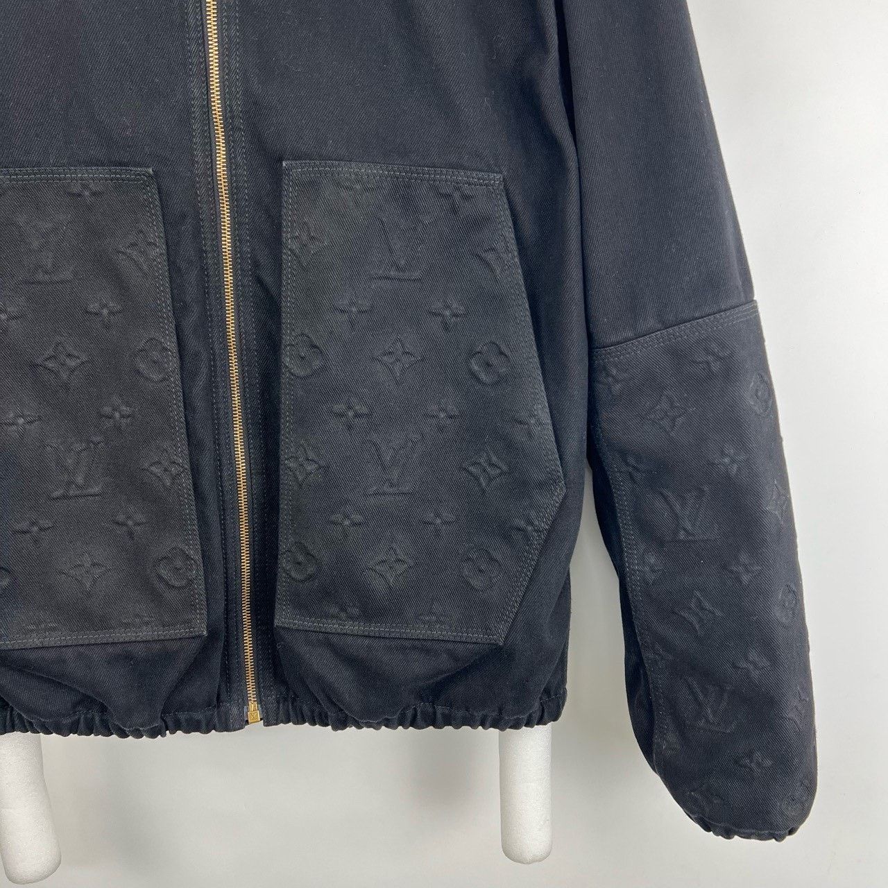 Louis Vuitton Louis Vuitton Woodcut Relief Denim Jacket Size US M / EU 48-50 / 2 - 4 Thumbnail