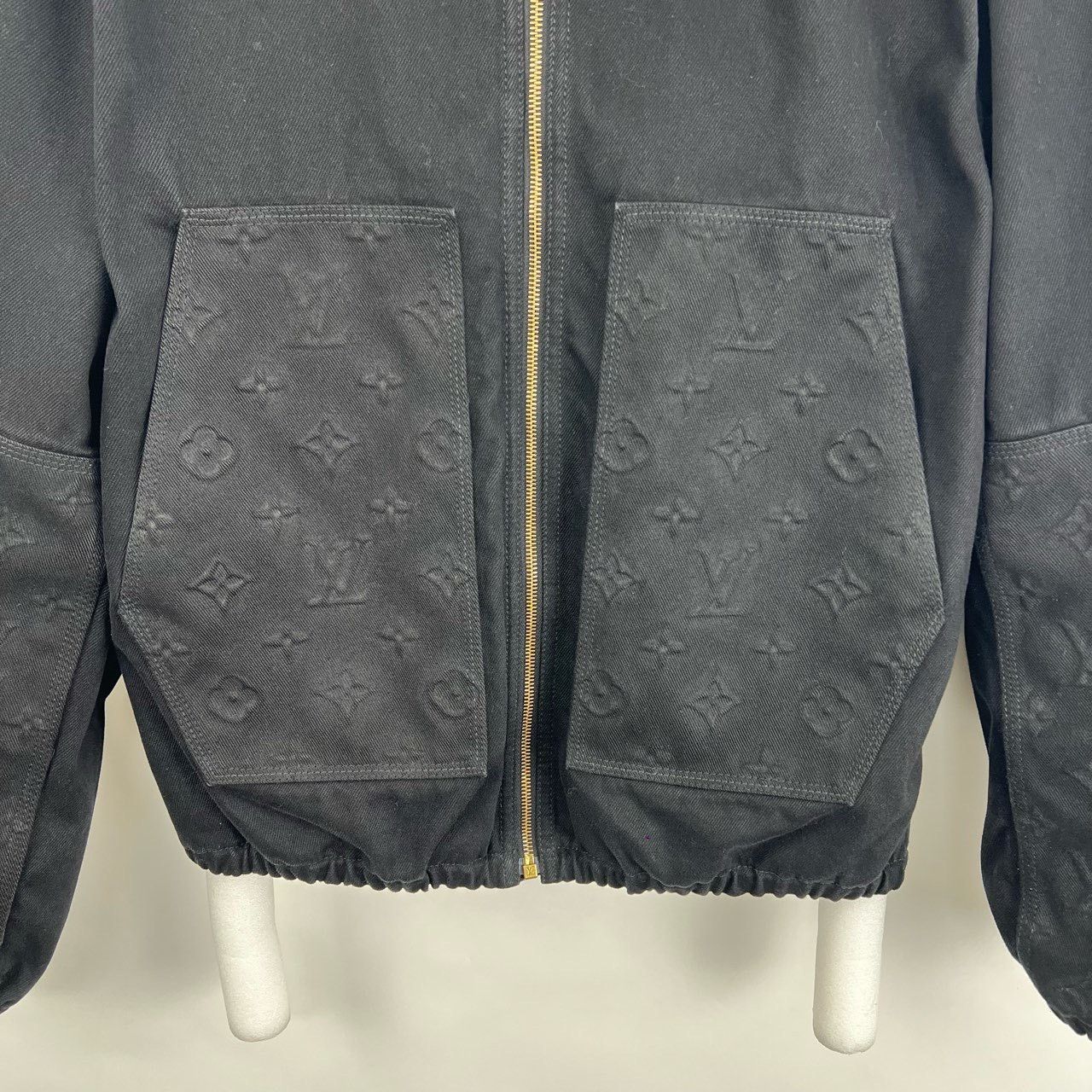Louis Vuitton Louis Vuitton Woodcut Relief Denim Jacket Size US M / EU 48-50 / 2 - 6 Thumbnail