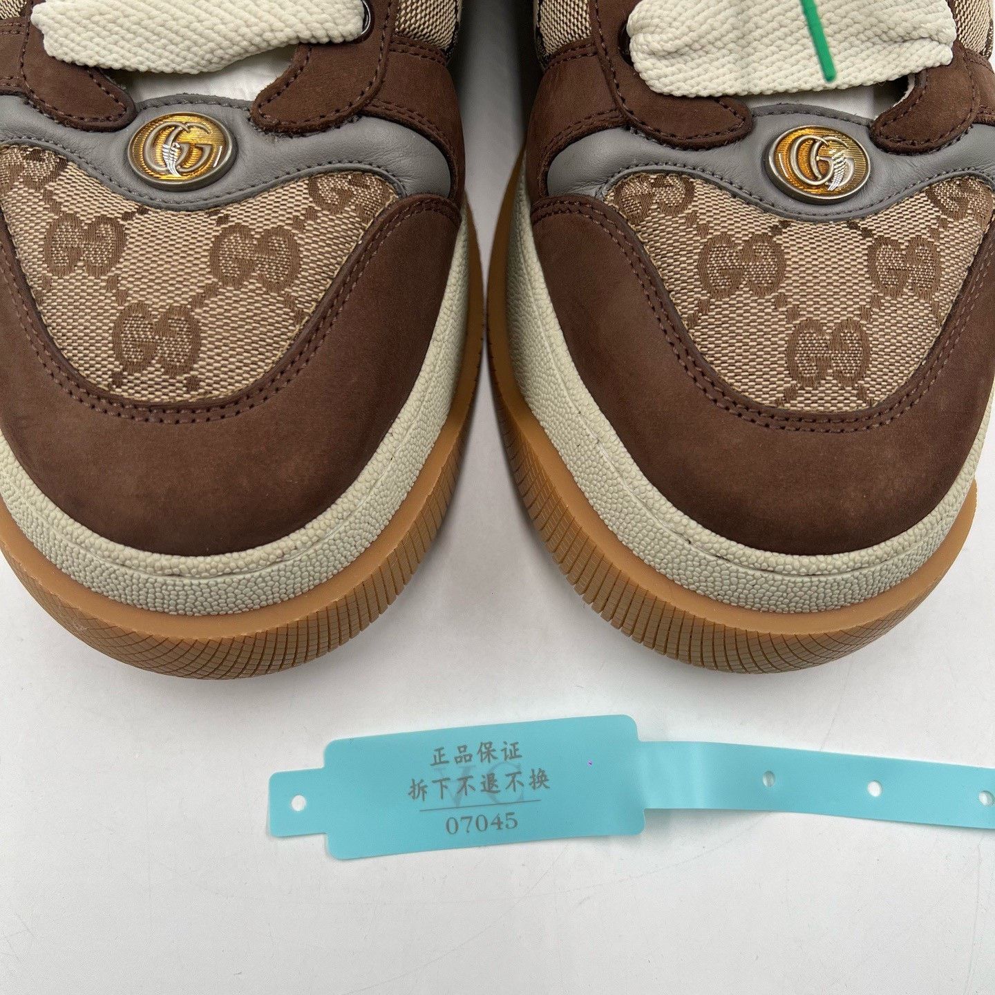 Gucci Gucci Screener Canvas Thick Sole Men's Shoe Size US 8 / EU 41 - 9 Thumbnail
