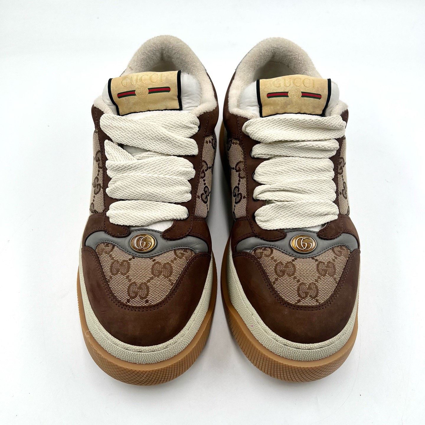 Gucci Gucci Screener Canvas Thick Sole Men's Shoe Size US 8 / EU 41 - 2 Thumbnail