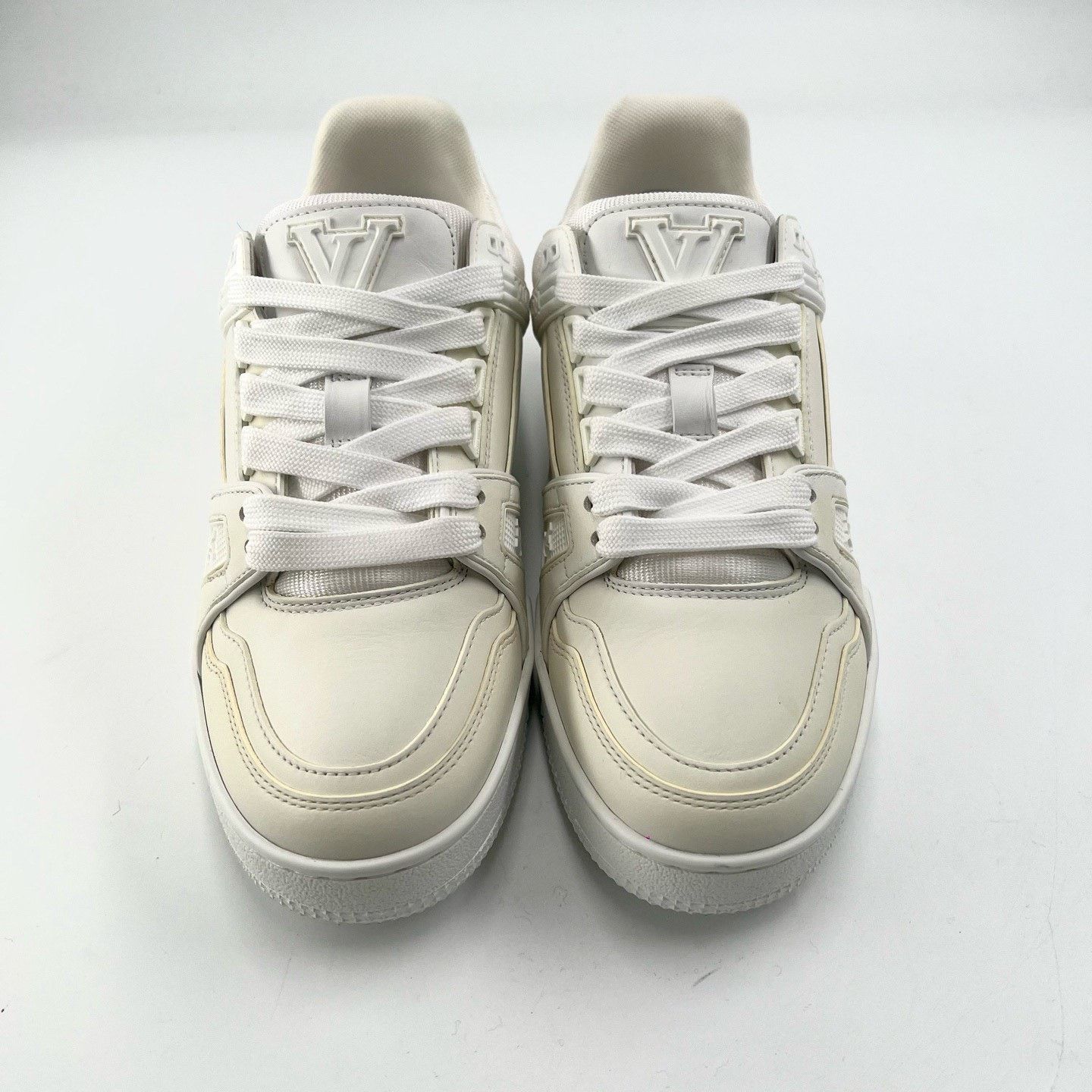Louis Vuitton Louis Vuitton Trainer White Sneaker Size US 5.5 / IT 35.5 - 2 Thumbnail