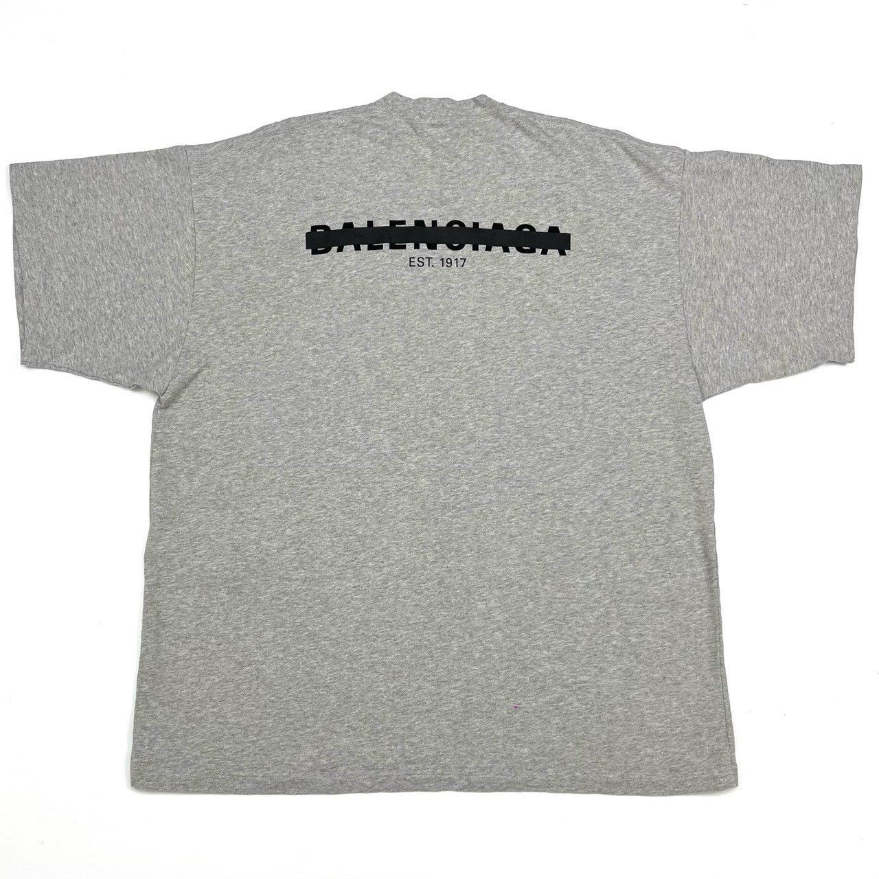 Balenciaga Balenciaga Gray Tape Short-Sleeve Size US M / EU 48-50 / 2 - 2 Thumbnail