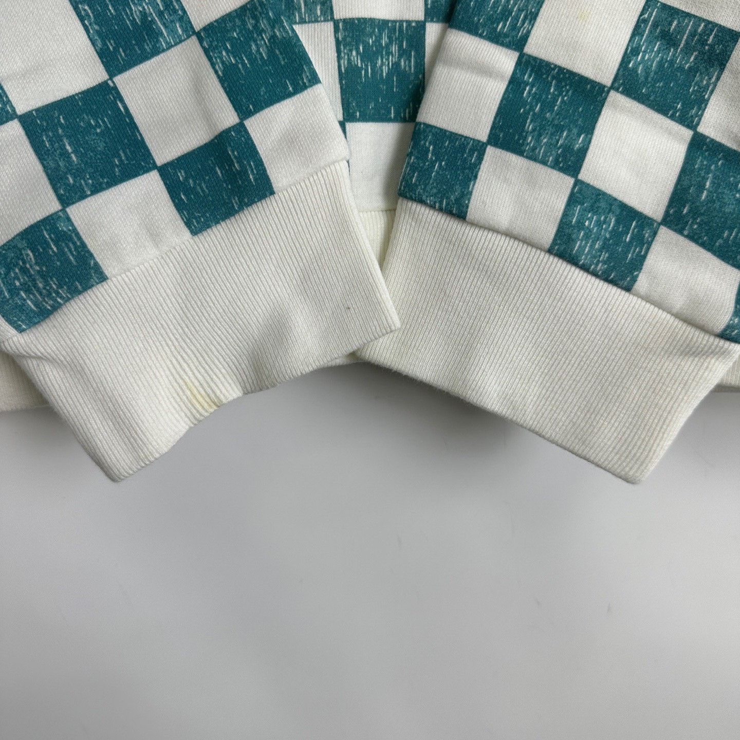 Louis Vuitton Louis Vuitton x Nigo Checkered Crewneck Sweatshirt Size US XL / EU 56 / 4 - 6 Thumbnail
