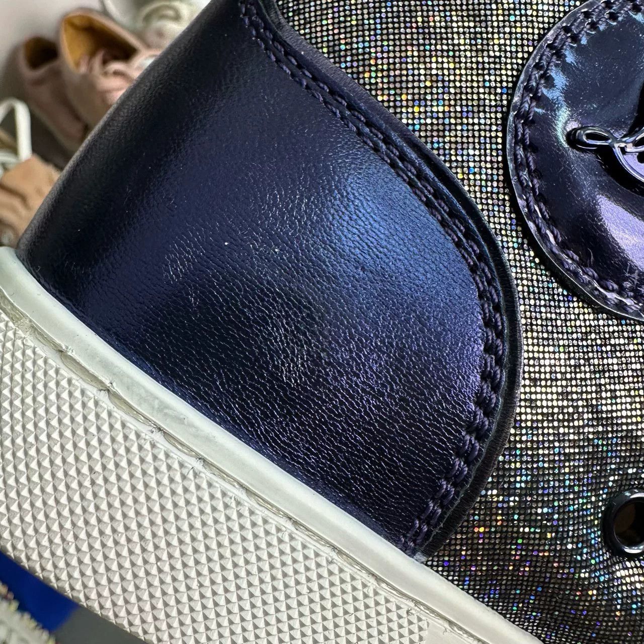 Christian Louboutin Christian Louboutin High-Top Red Sole Shoes Size US 6.5 / IT 36.5 - 9 Thumbnail