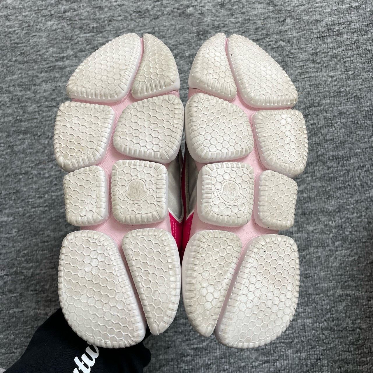 Moncler Moncler Pink Flat Sneakers Size US 6 / IT 36 - 4 Thumbnail