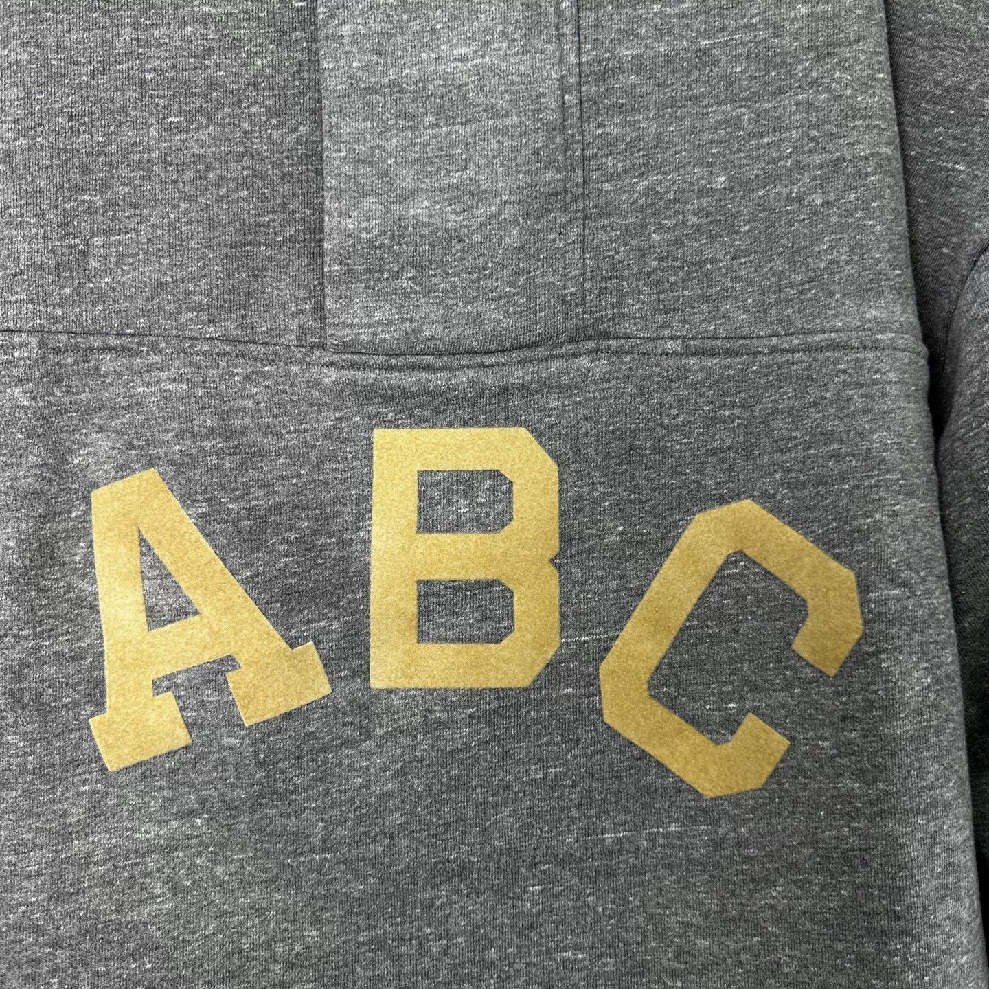 Fear of God Fear of God 7th Series Gray Flocked Letter Half-Zip Sweatshirt Size US S / EU 44-46 / 1 - 5 Thumbnail