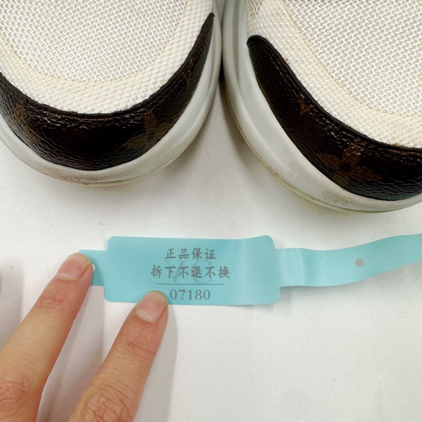 Louis Vuitton LV White Monogram Arch Dad Shoes Size US 6.5 / IT 36.5 - 9 Thumbnail
