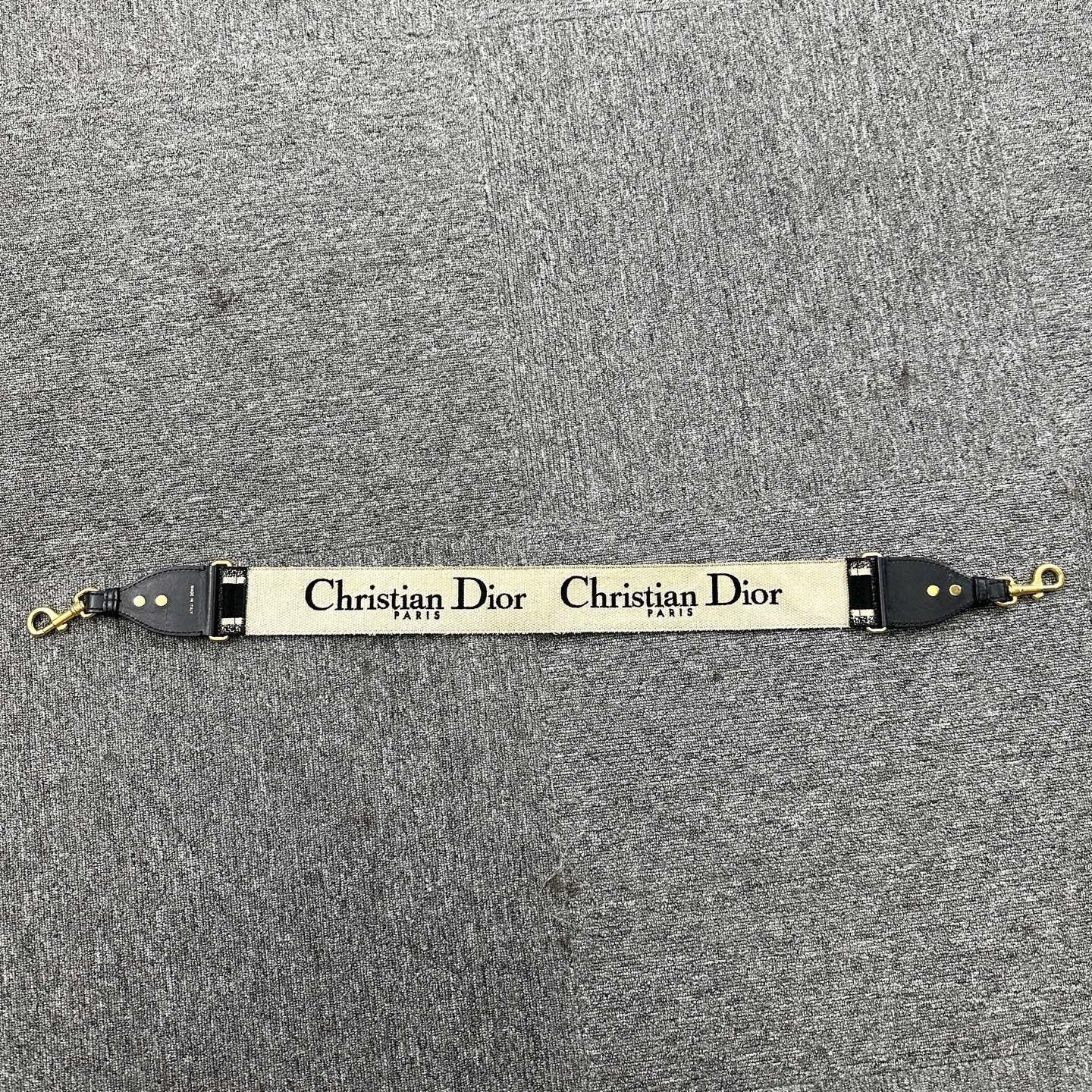 Dior Dior Logo Embroidered Wide Shoulder Strap Size ONE SIZE - 2 Thumbnail