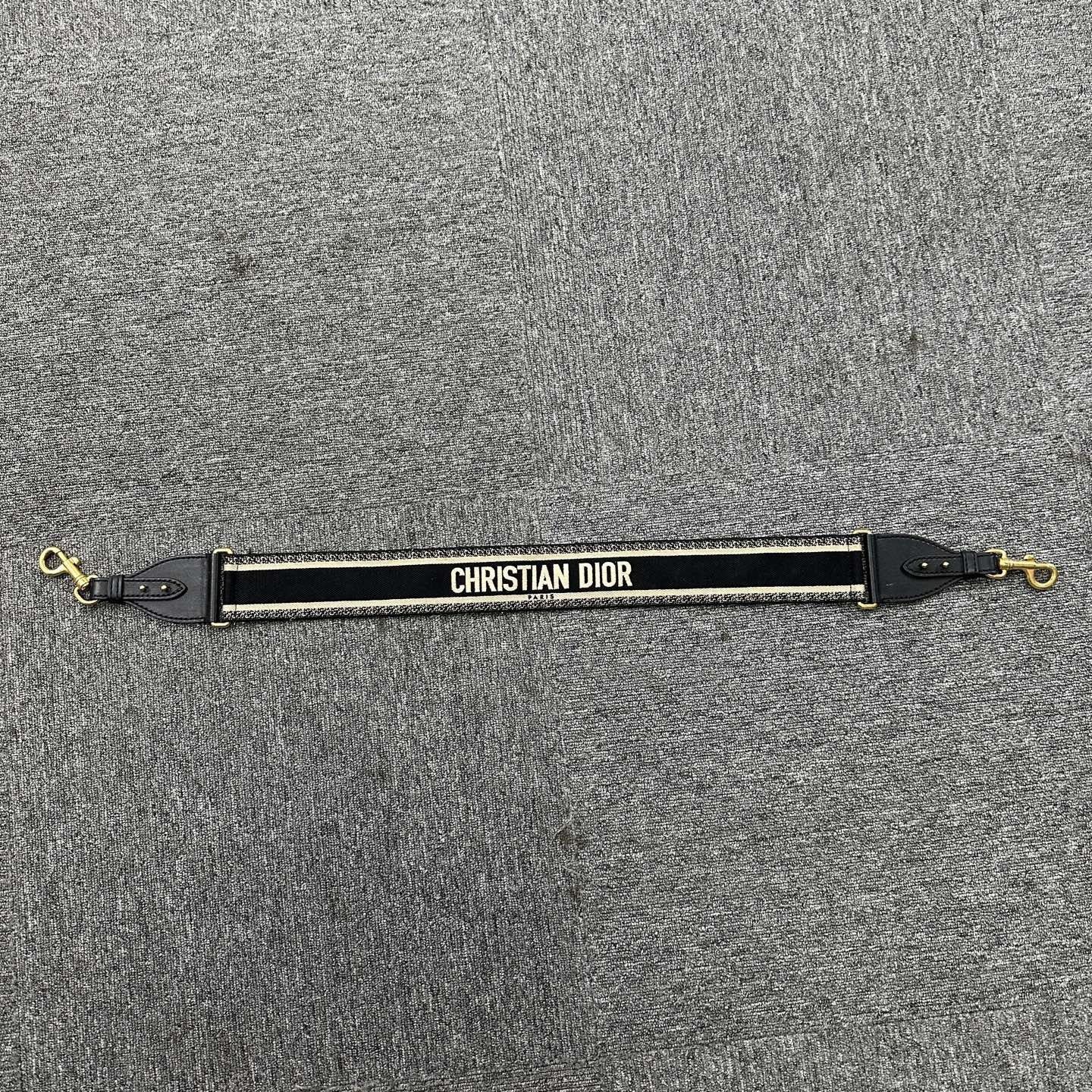 Dior Dior Logo Embroidered Wide Shoulder Strap Size ONE SIZE - 3 Thumbnail