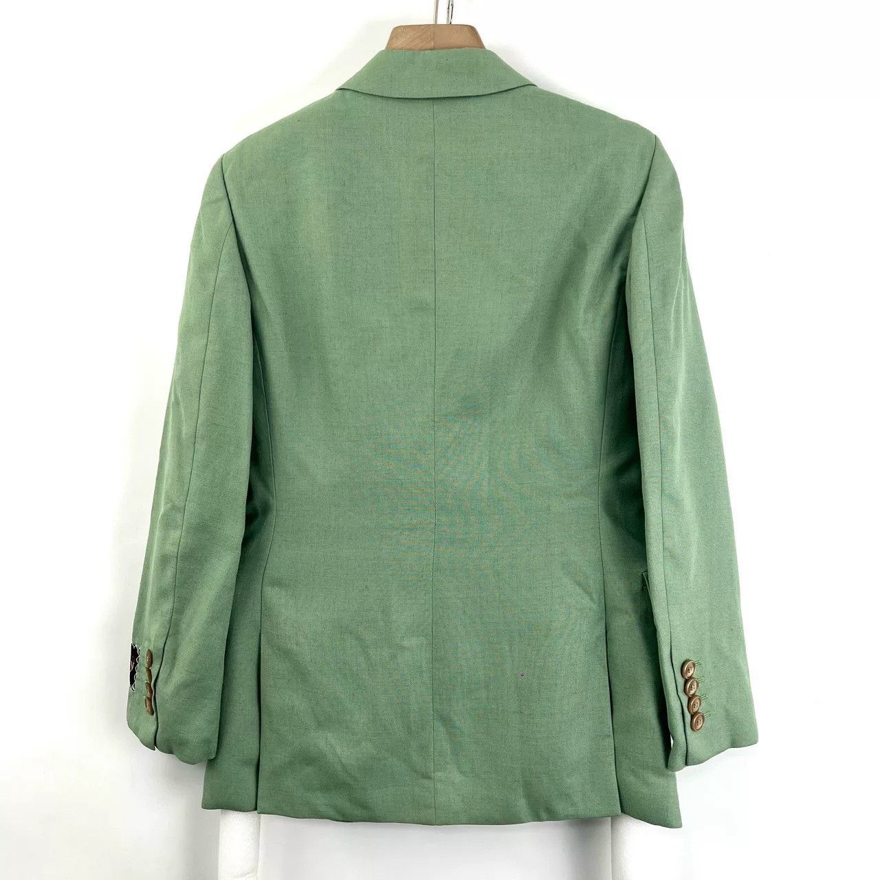 Gucci Gucci Pink Gold Logo Embroidered Blazer Size XS / US 0-2 / IT 36-38 - 2 Thumbnail