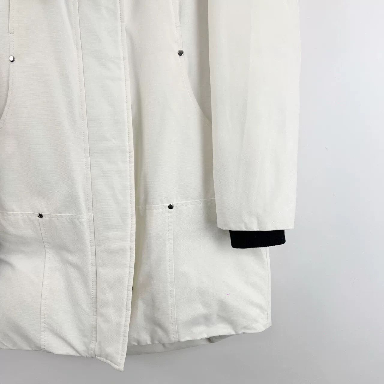 Moose Knuckles Moose Knuckles Stirling White Down Jacket Size S / US 4 / IT 40 - 4 Thumbnail