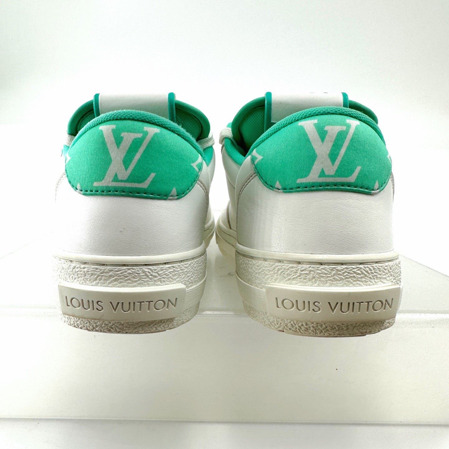 Louis Vuitton Louis Vuitton Charlie White Green Casual Shoes Size US 5 / IT 35 - 3 Thumbnail