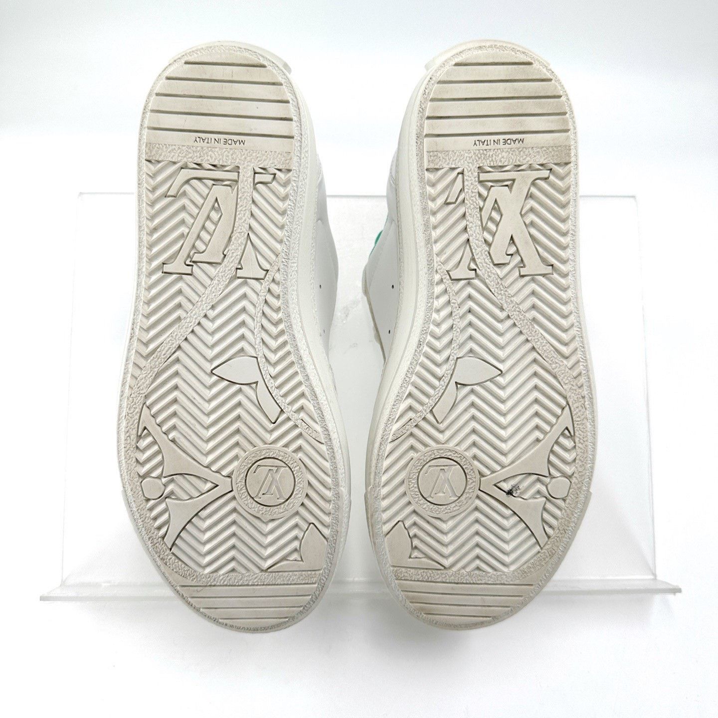 Louis Vuitton Louis Vuitton Charlie White Green Casual Shoes Size US 5 / IT 35 - 4 Thumbnail