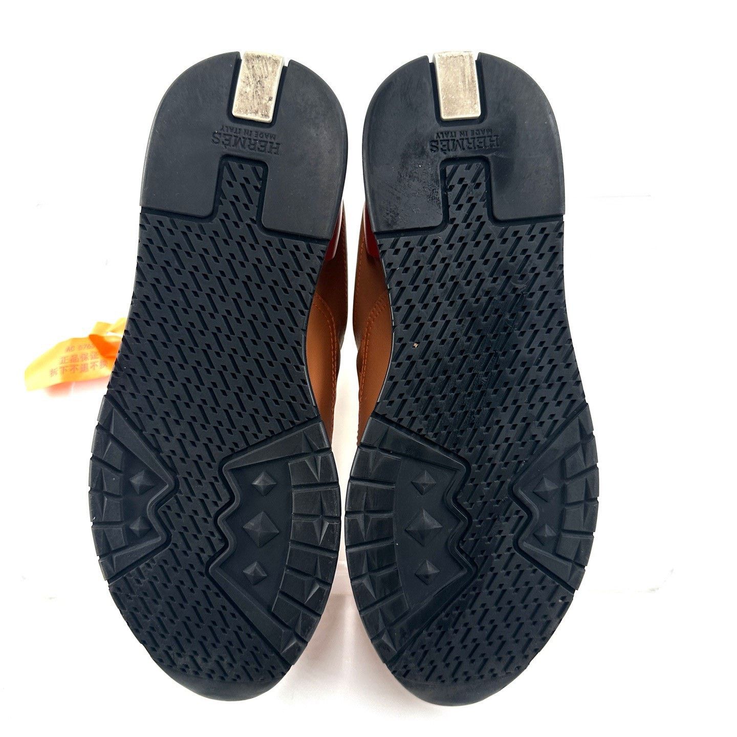 Hermes Hermes Calfskin Brown Sneakers Size US 5.5 / IT 35.5 - 4 Thumbnail