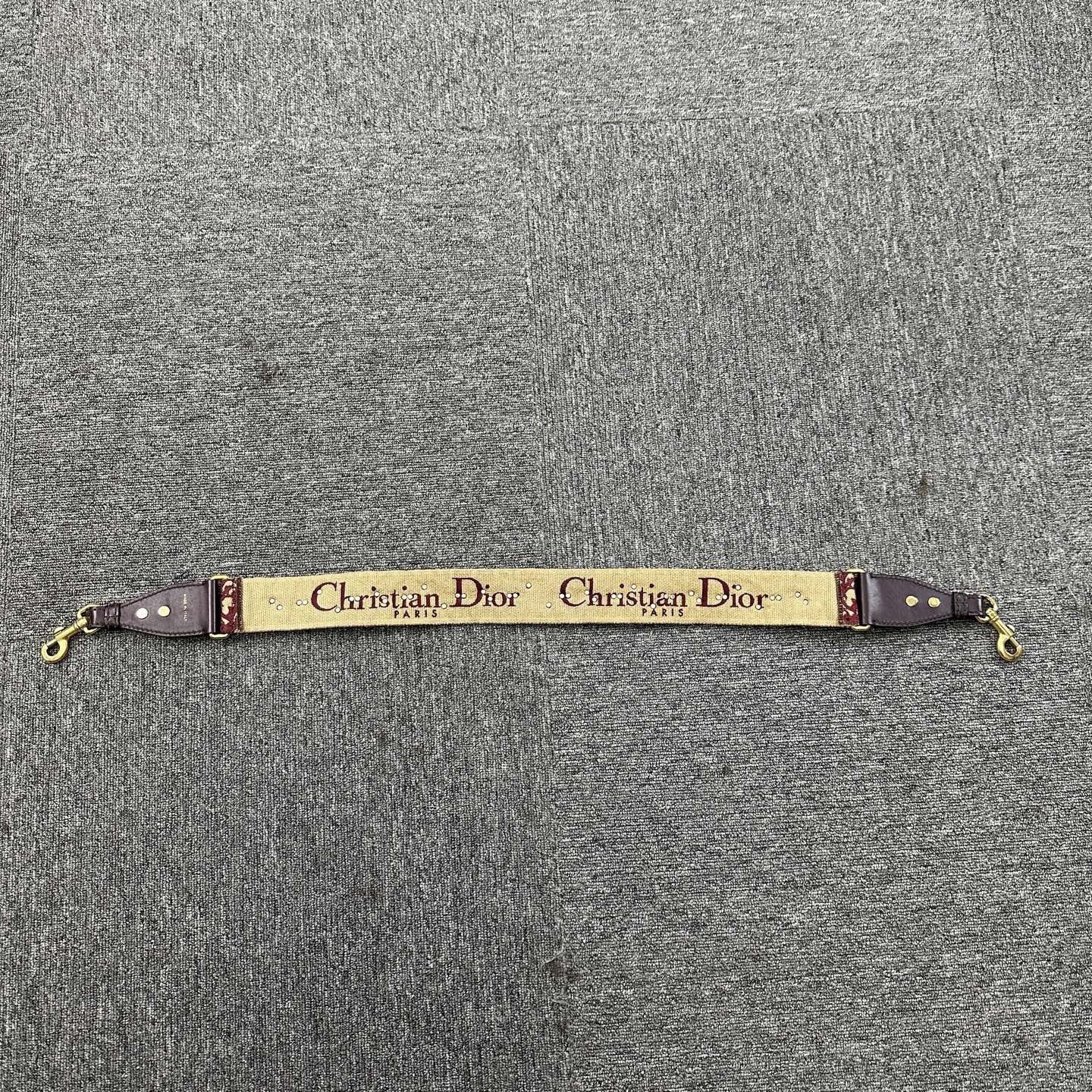Dior Dior Khaki Heavy Rivet Wide Shoulder Strap Size ONE SIZE - 3 Thumbnail