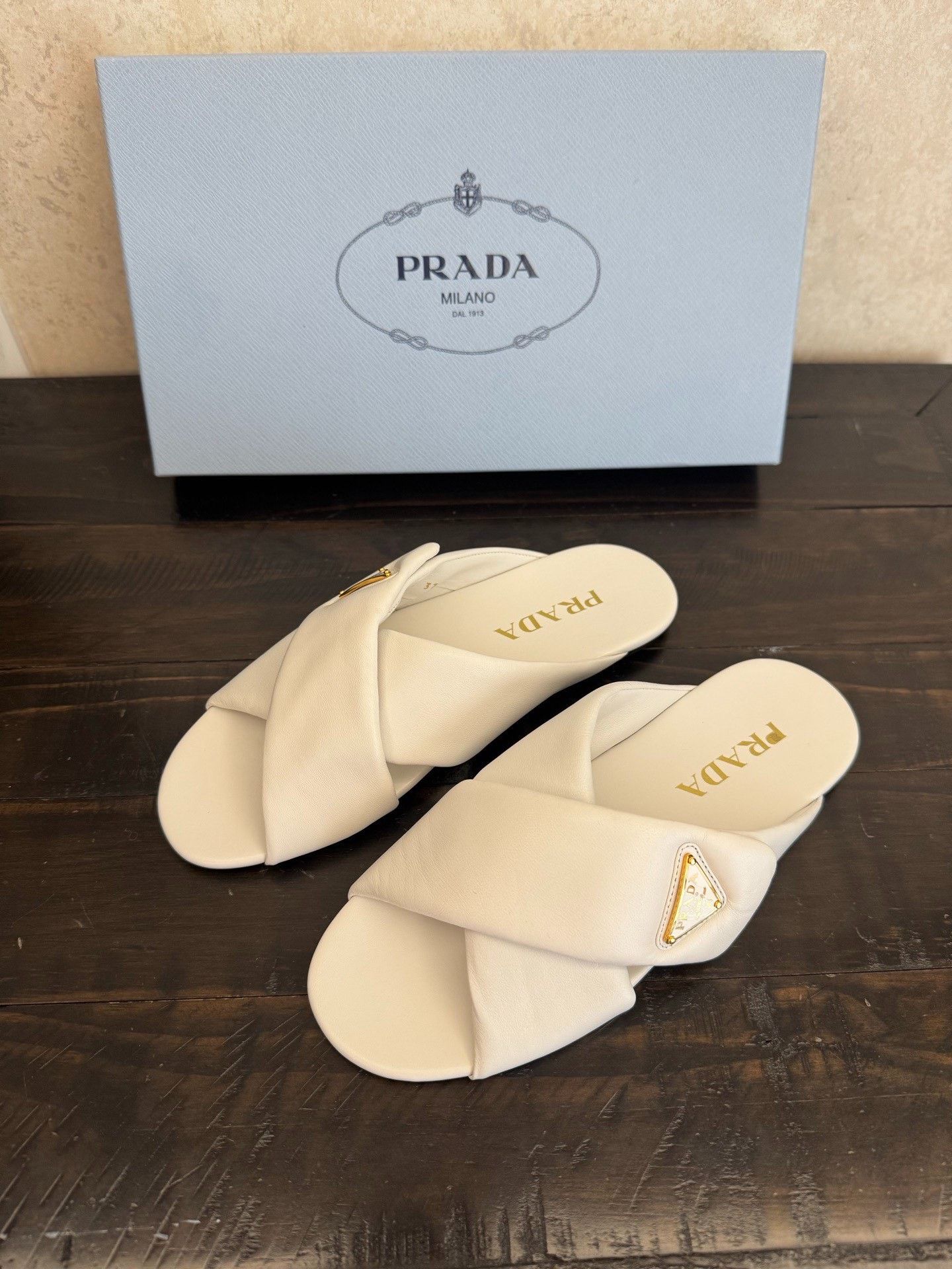 Prada Prada 25 Old Money Slippers Size US 6 / IT 36 - 3 Thumbnail