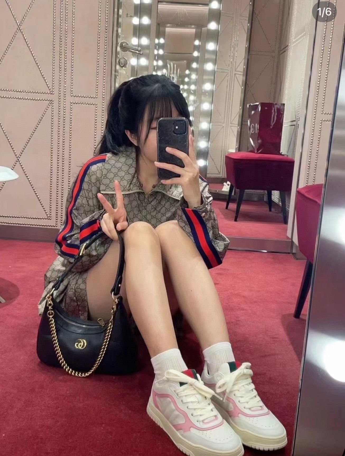 Gucci Gucci New Panda Color Sneakers Size US 6 / IT 36 - 7 Thumbnail