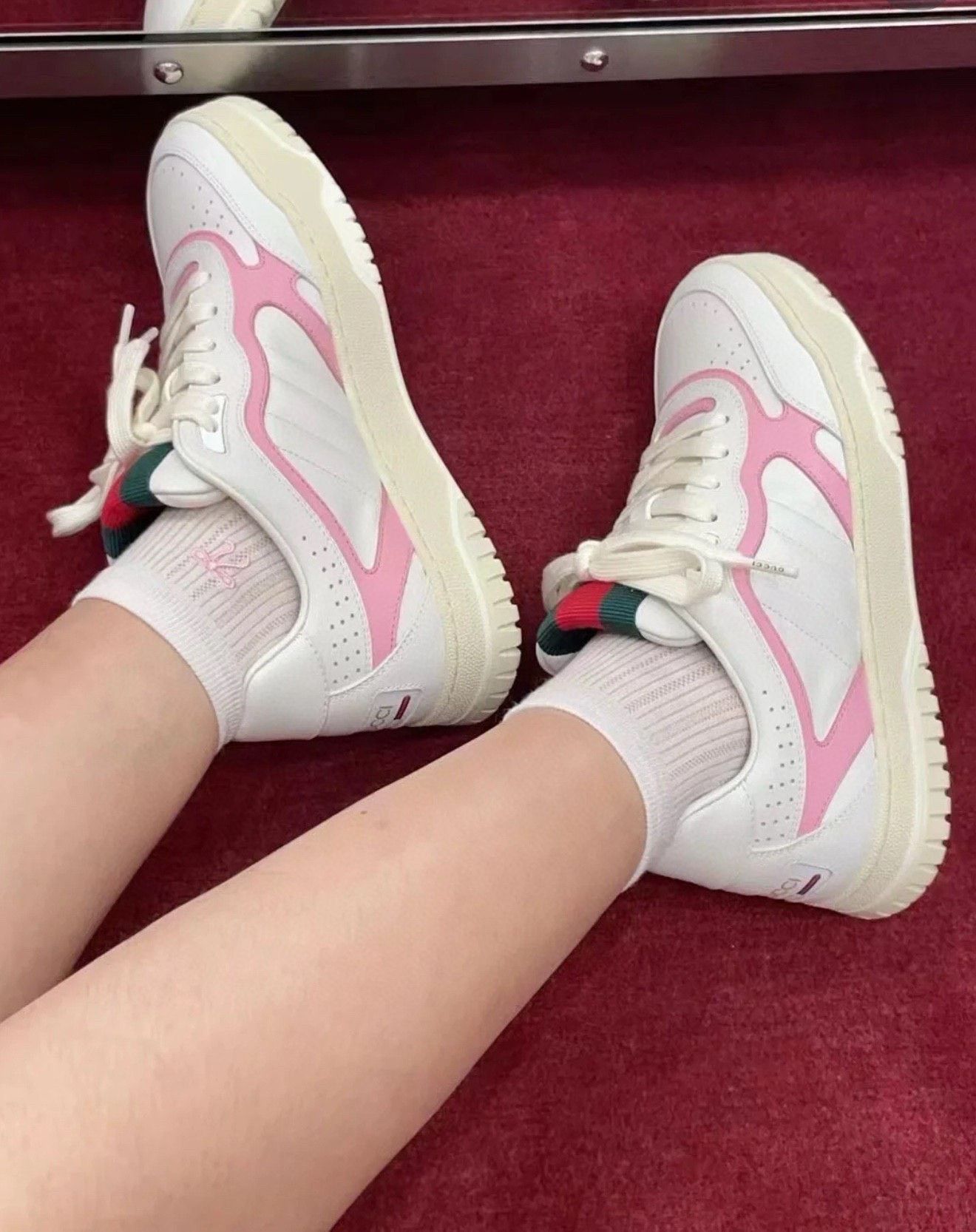 Gucci Gucci New Panda Color Sneakers Size US 6 / IT 36 - 6 Thumbnail