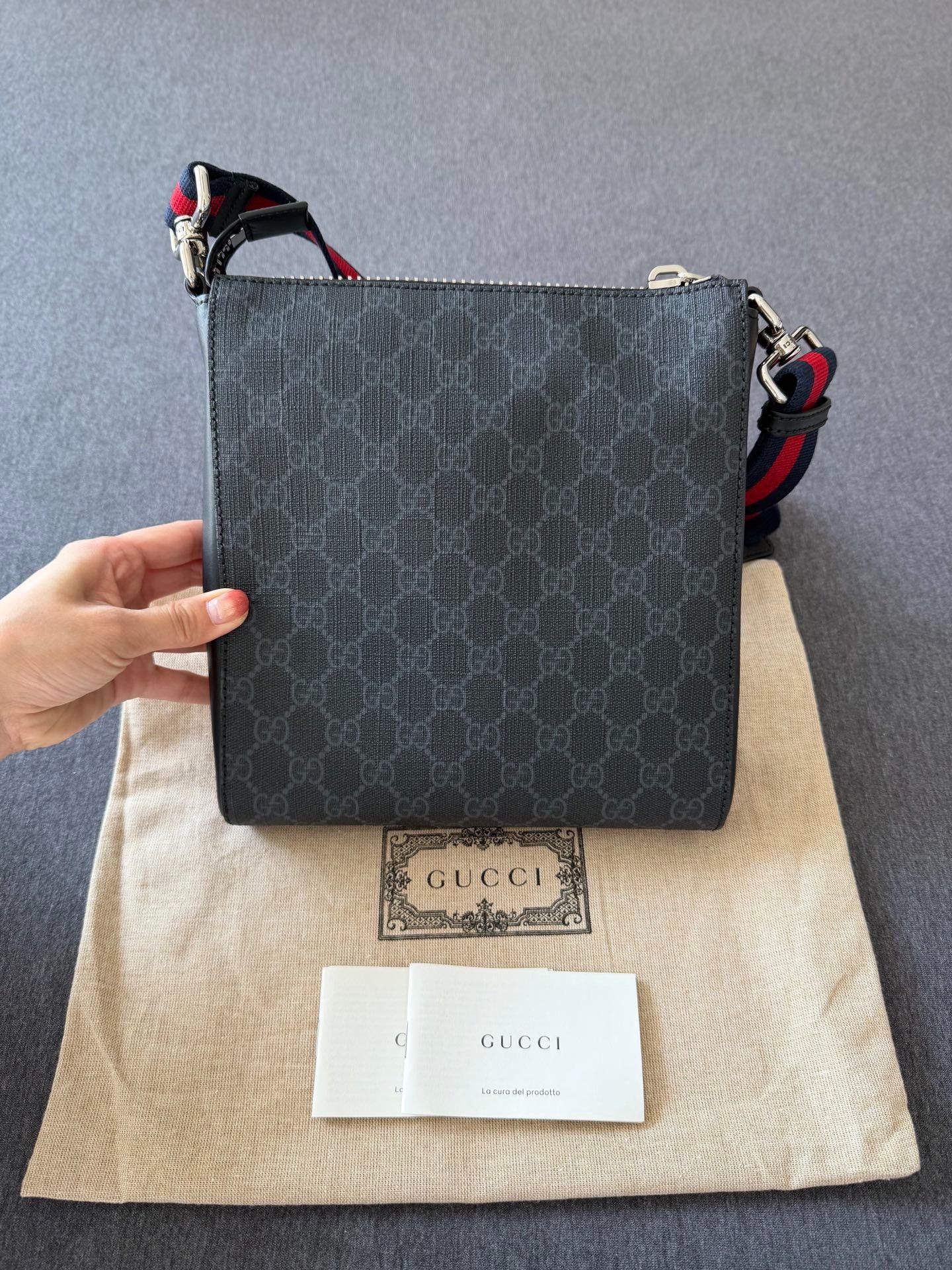 Gucci Gucci Classic Double G Print Crossbody Bag Size ONE SIZE - 2 Thumbnail