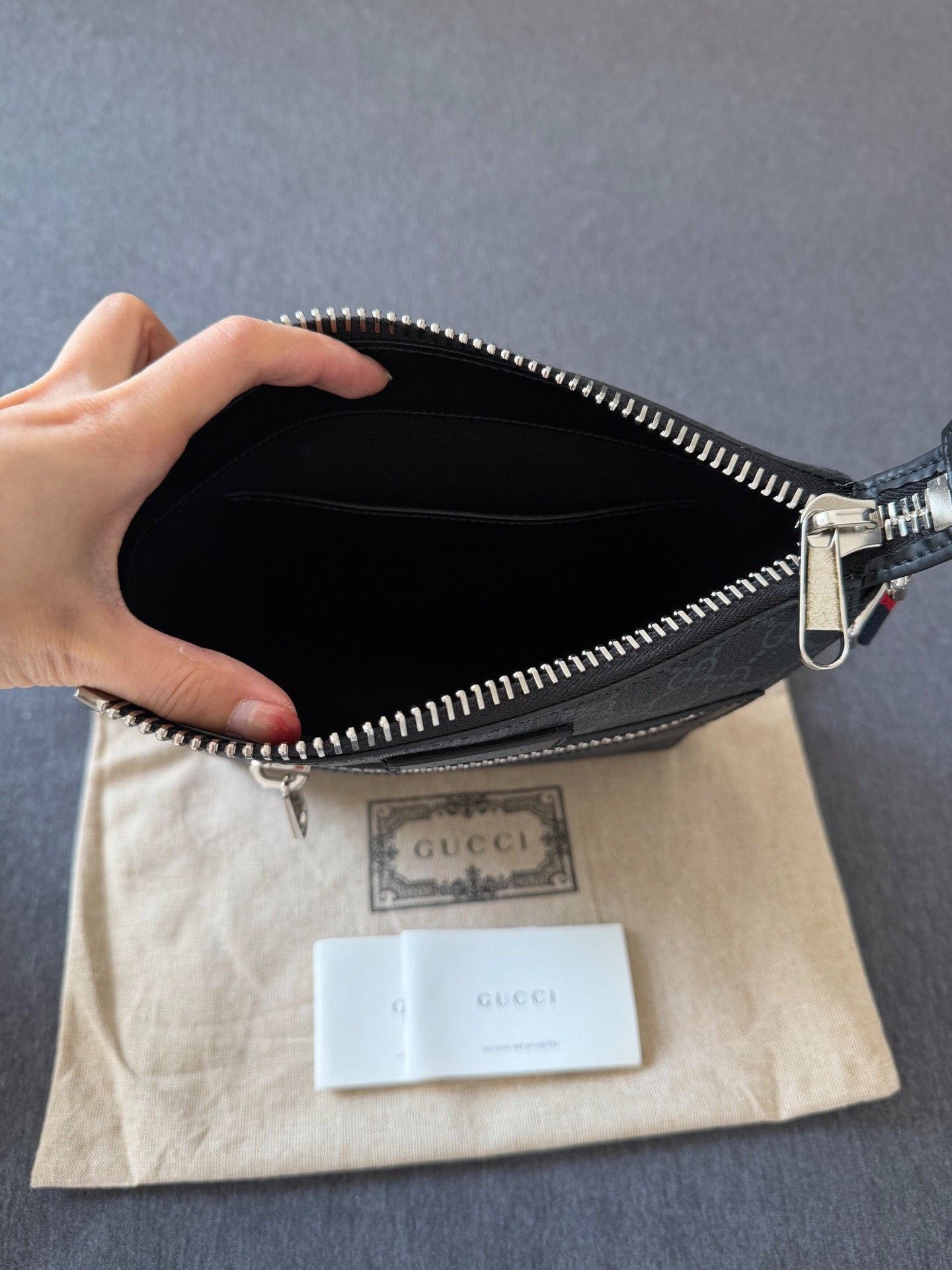 Gucci Gucci Classic Double G Print Crossbody Bag Size ONE SIZE - 5 Thumbnail