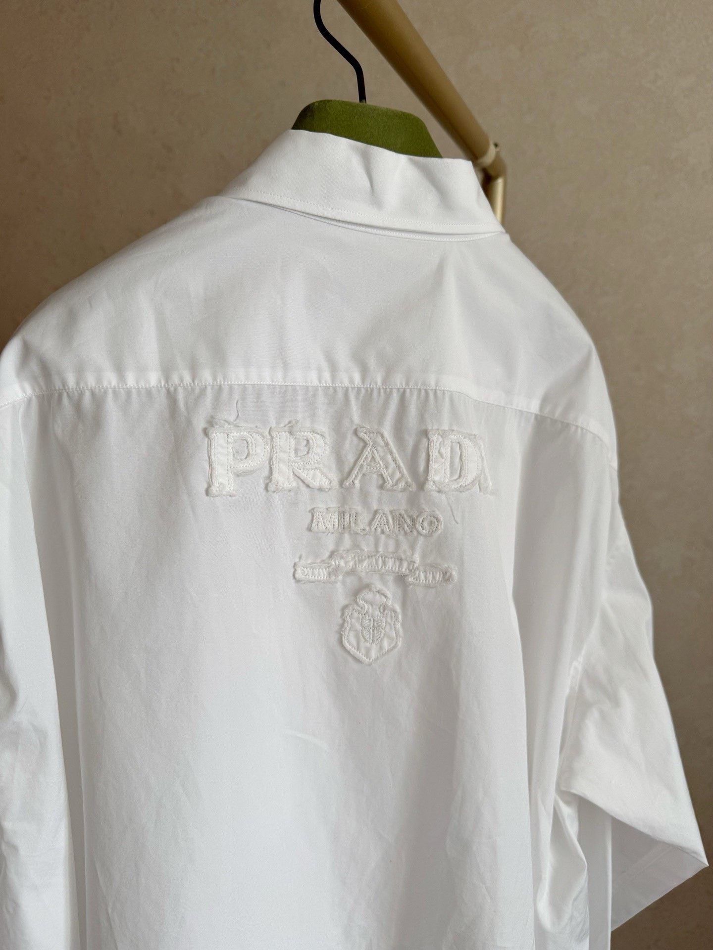 Prada Prada Women's White Shirt Size S / US 4 / IT 40 - 2 Thumbnail