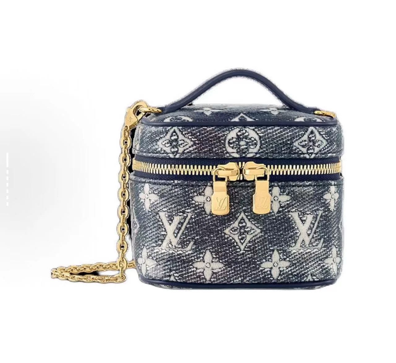 Louis Vuitton Louis Vuitton Denim Monogram Mini Bag Size ONE SIZE - 4 Thumbnail