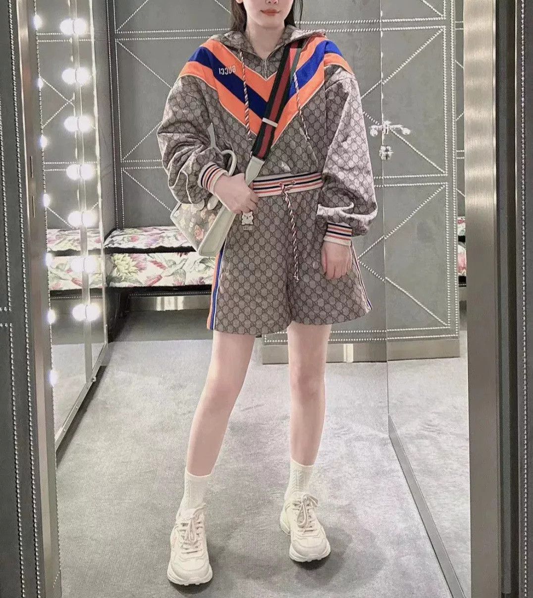 Gucci Gucci Limited Half-Zip Cropped Sweatshirt Size XS / US 0-2 / IT 36-38 - 8 Thumbnail