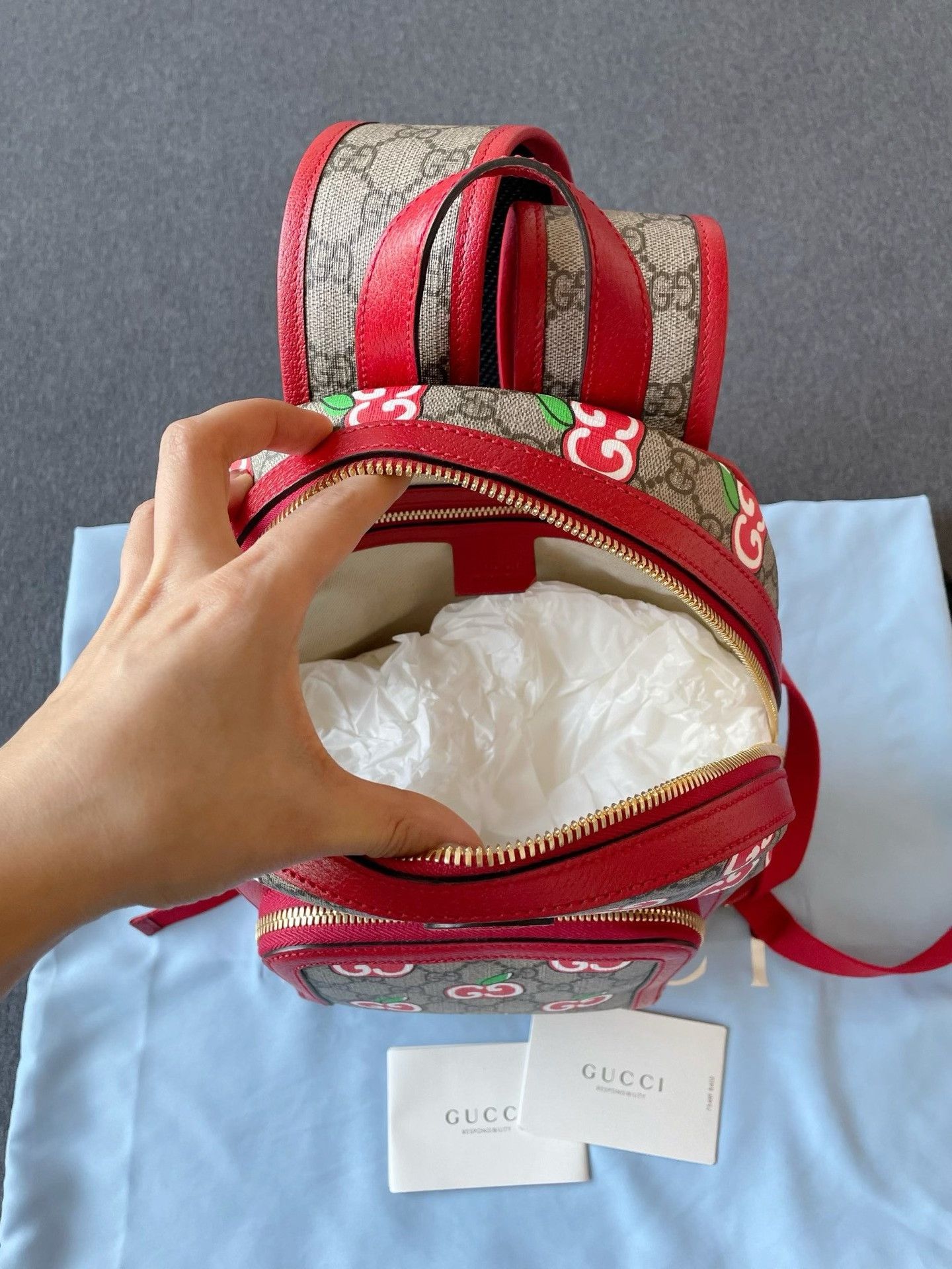 Gucci Gucci Limited Red Backpack Size ONE SIZE - 5 Thumbnail