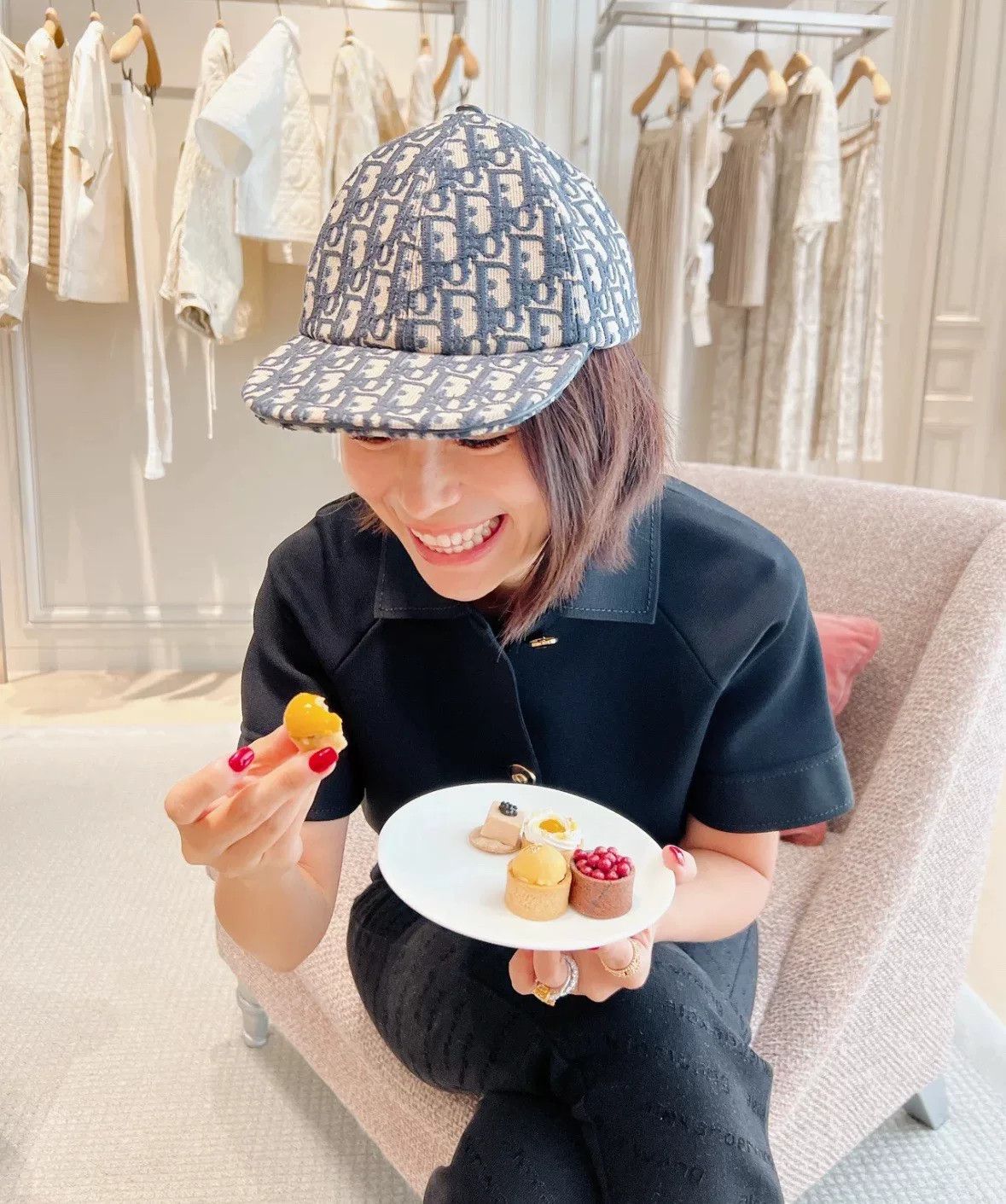 Dior Dior Full Logo Baseball Cap Size ONE SIZE - 7 Thumbnail